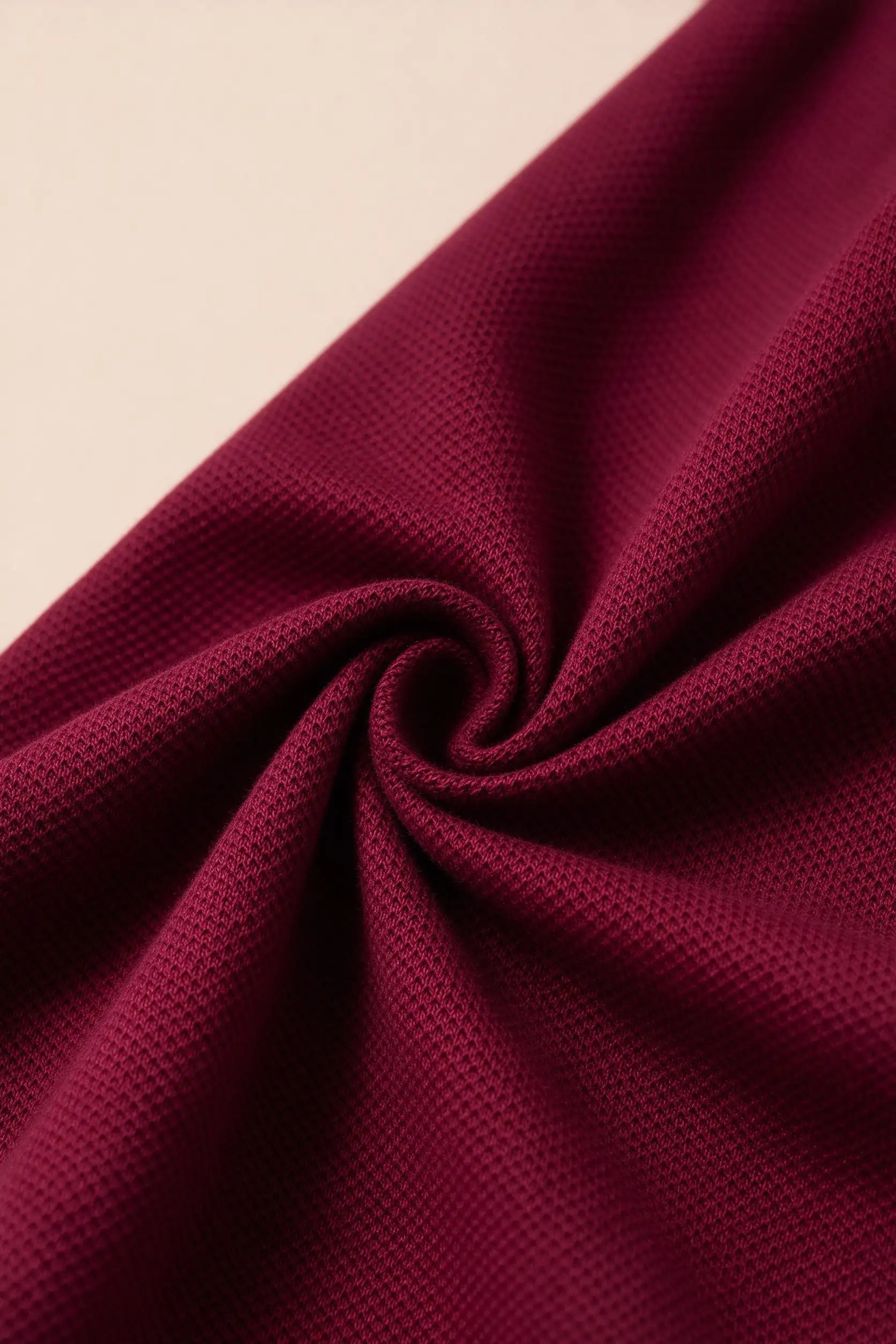 Maroon Solid Polo Shirt - Festive - image 5