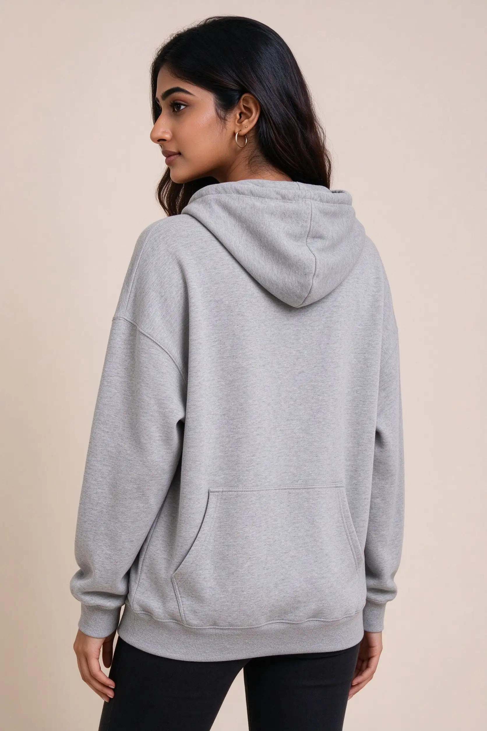 Grey Oversized Hoodie - Streetwear - image 4