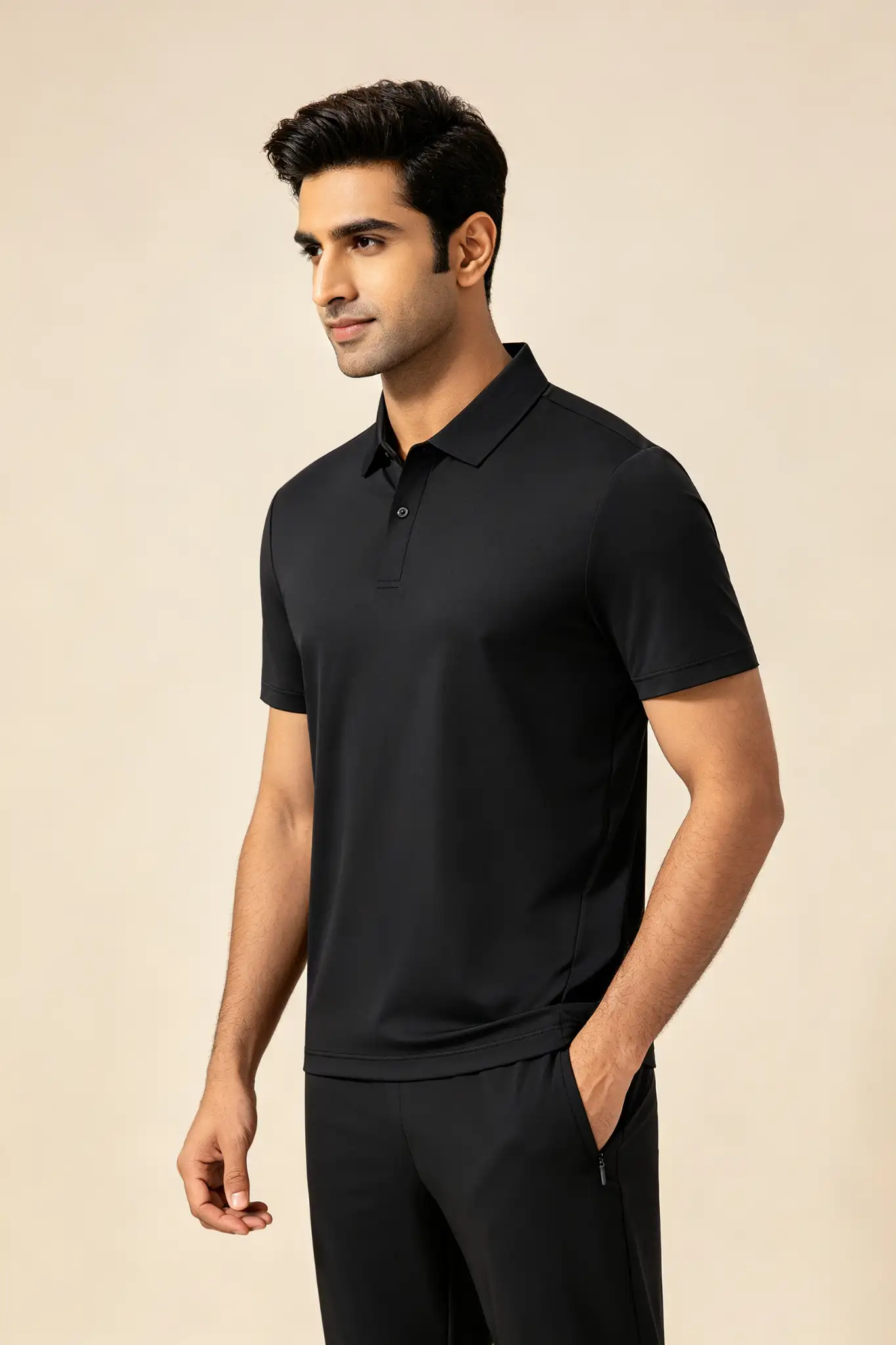 Black Performance Polo - Sports - image 3