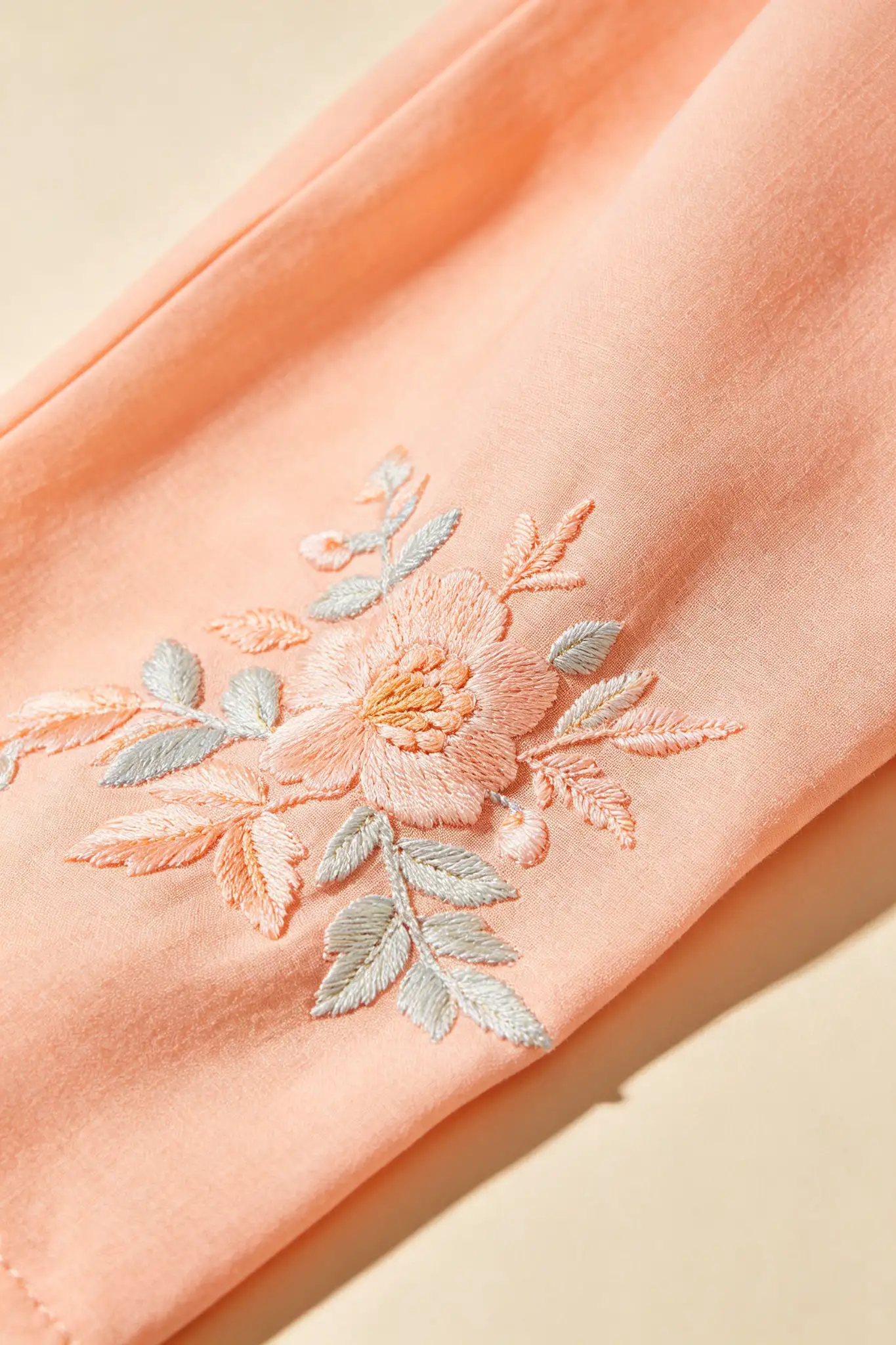 Peach Anarkali Suit - Reception - image 5