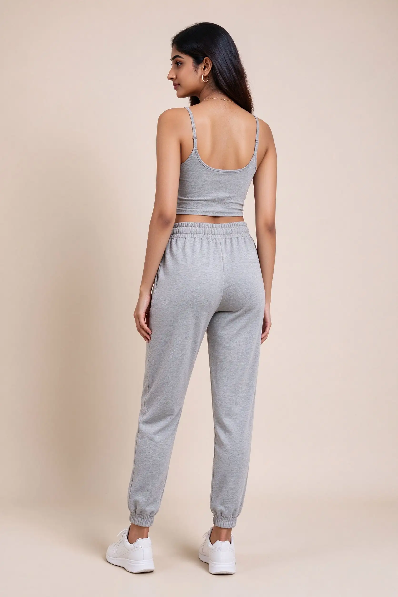 Grey Jogger Pants - Fleece - image 3