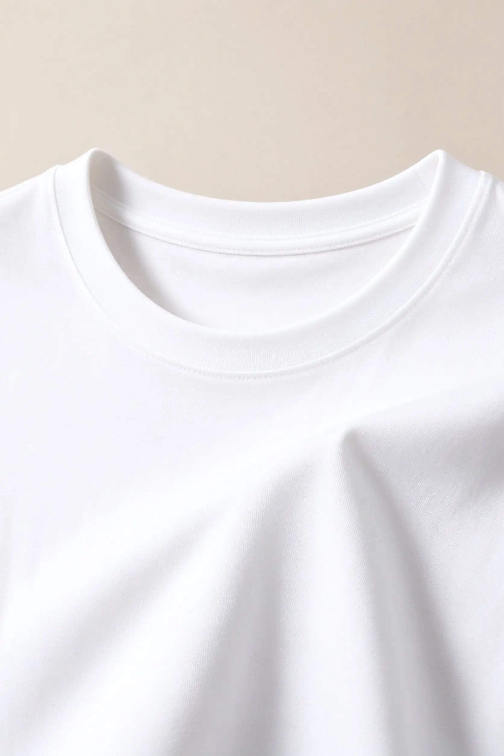 White Fitted T-Shirt - Premium - image 6