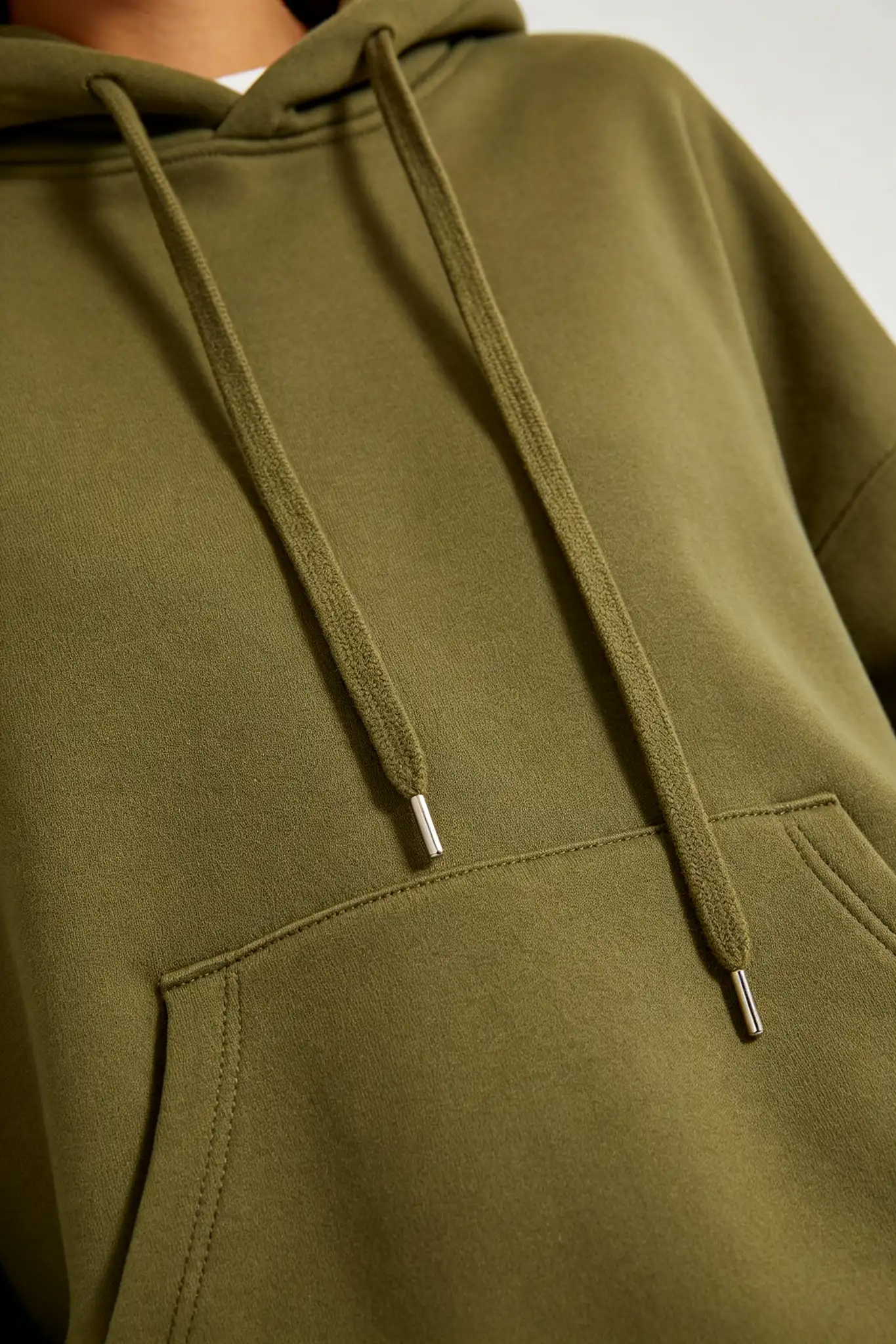 Olive Green Oversized Hoodie - image 6