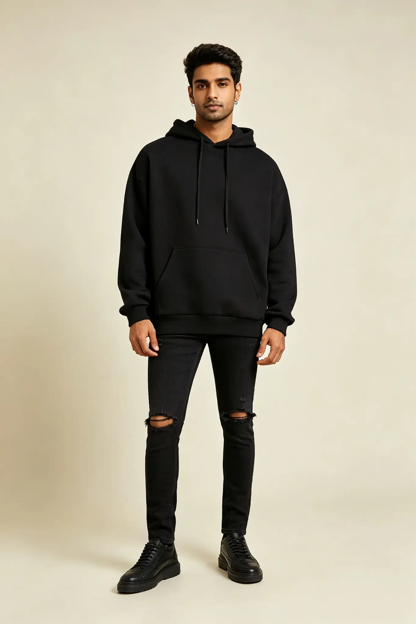Black Ripped Skinny Jeans - image 2