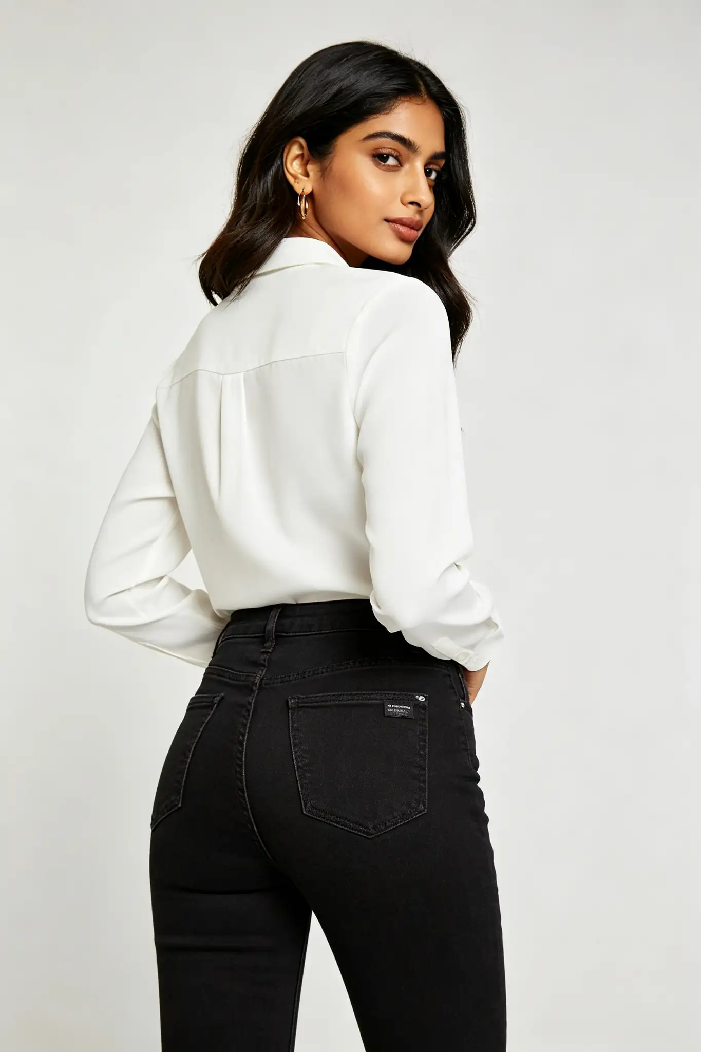 Black Slim Fit Jeans - image 4