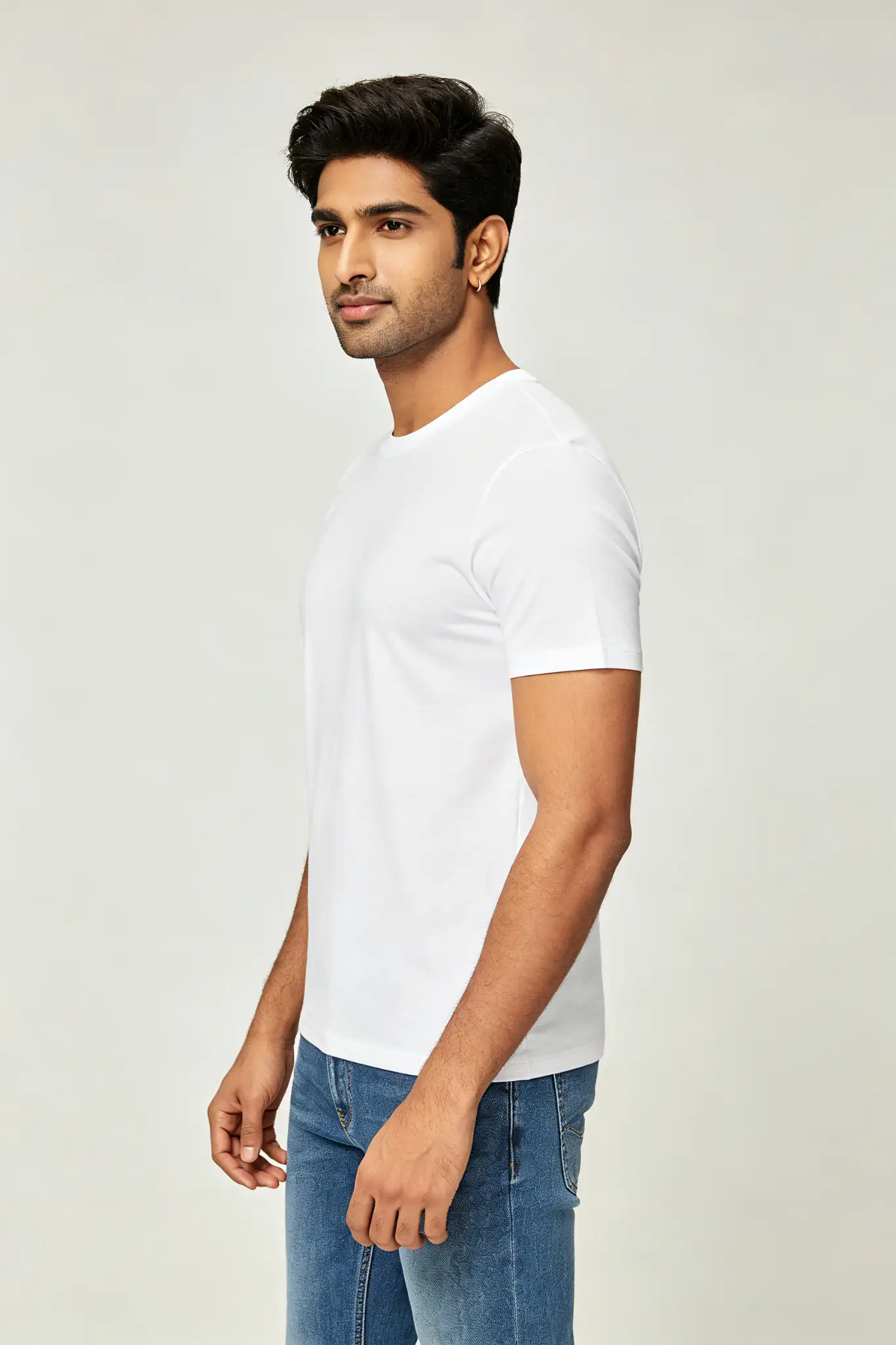 Medium Blue Regular Fit Jeans - image 3