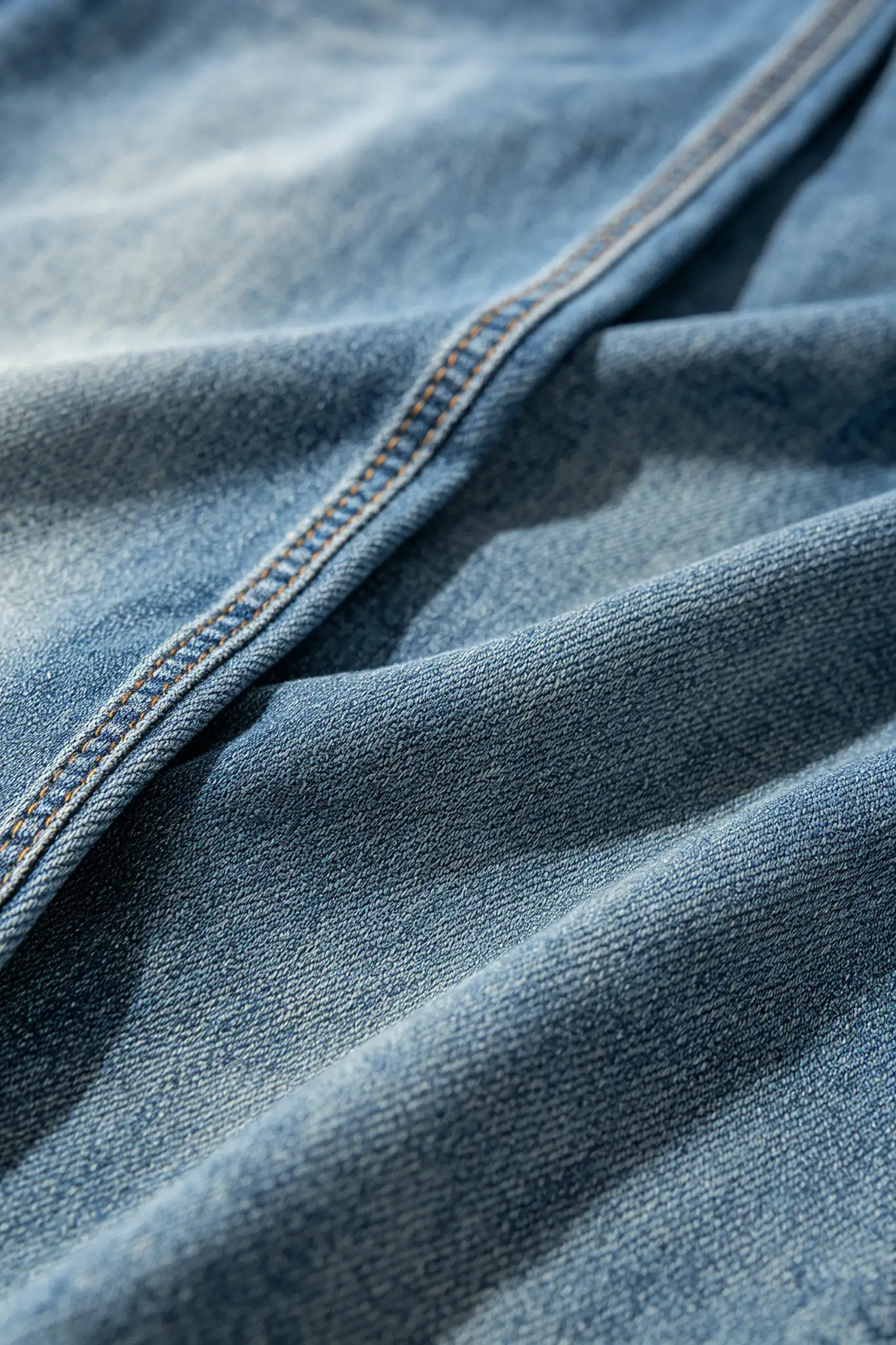 Medium Blue Regular Fit Jeans - image 5
