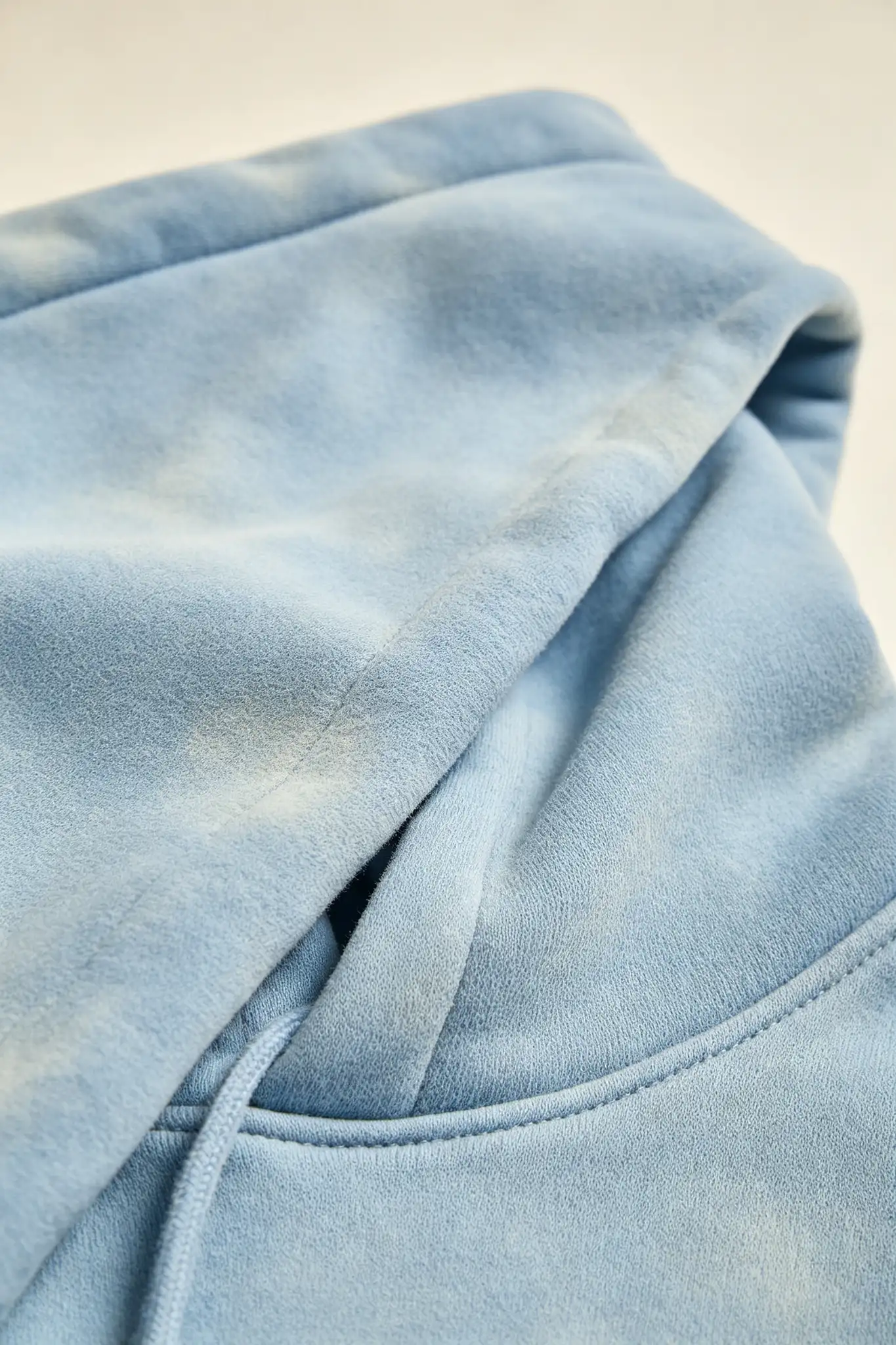 Light Blue Wash Hoodie - image 5