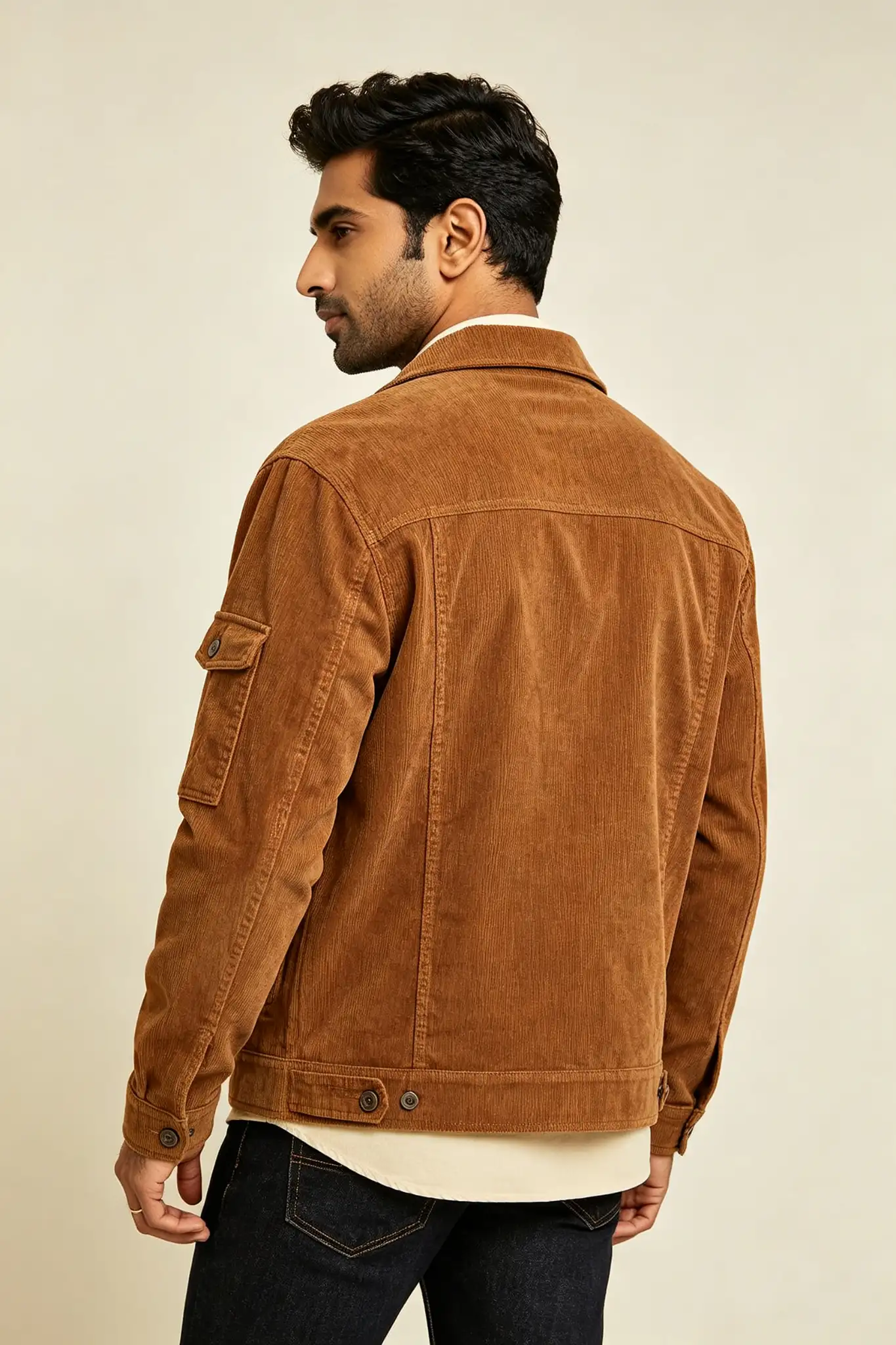Brown Corduroy Jacket - Casual - image 4