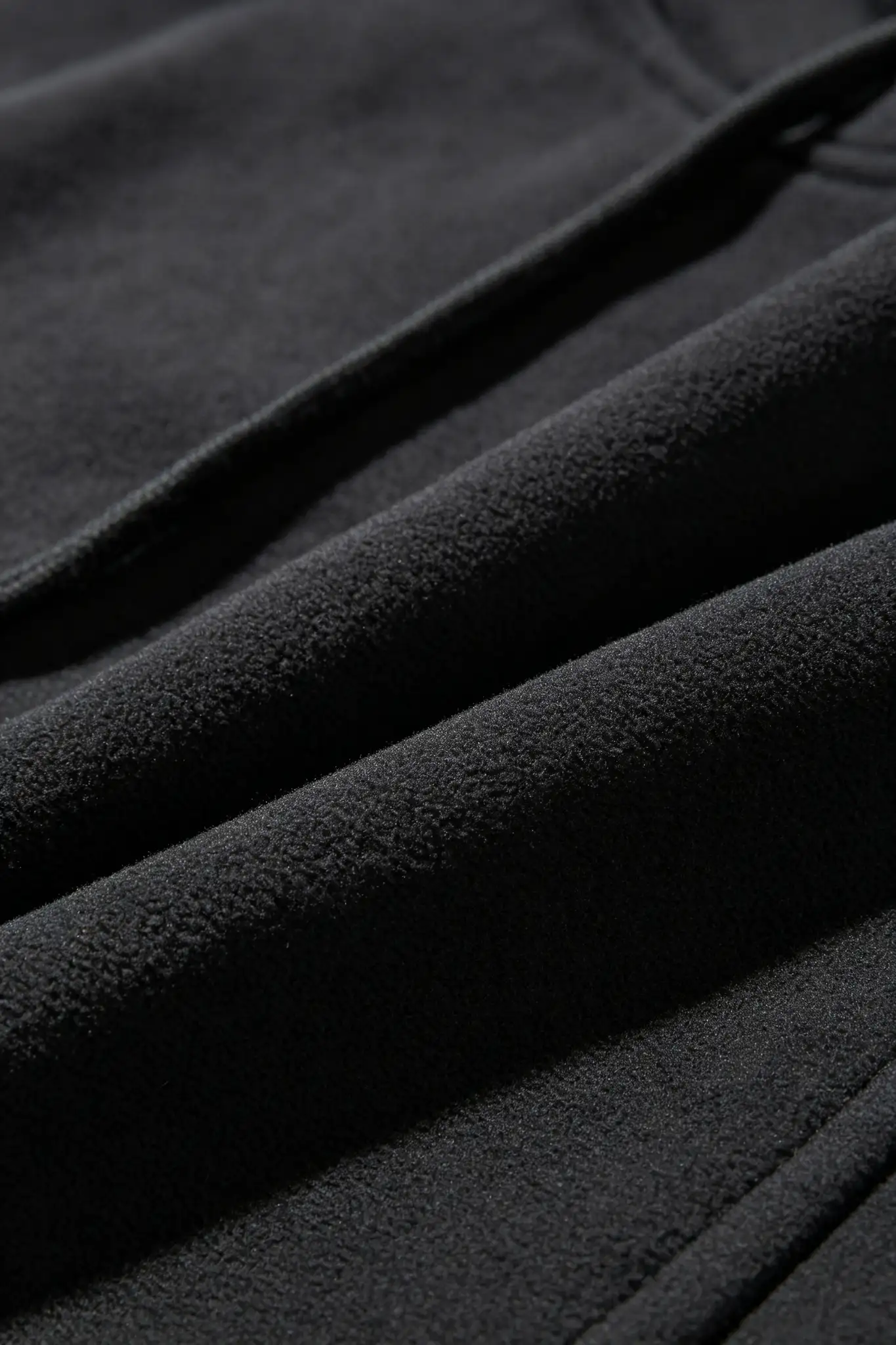 Black Pullover Hoodie - Fleece - image 5