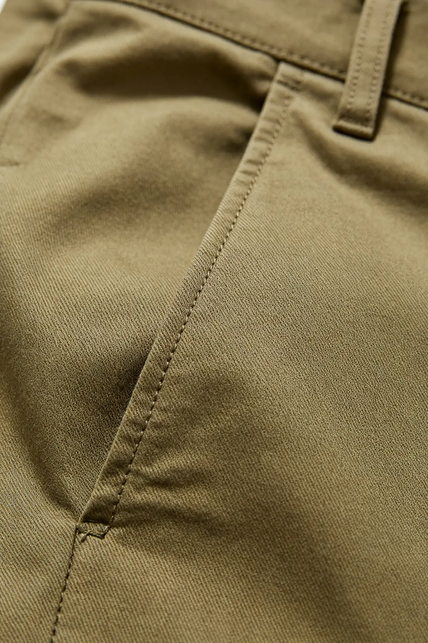 Khaki Slim Fit Chinos - image 5