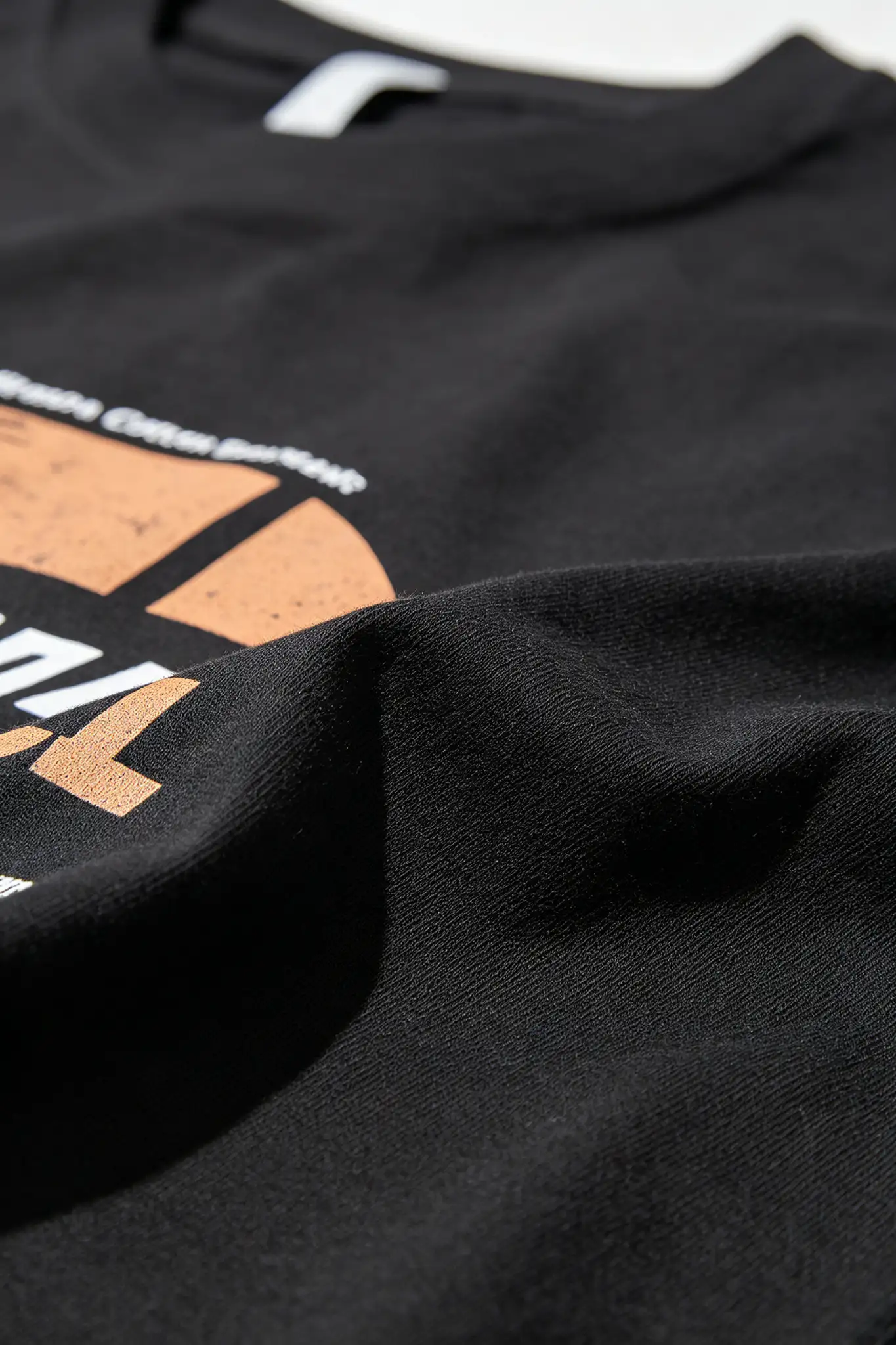 Black Graphic Oversized T-Shirt - image 5