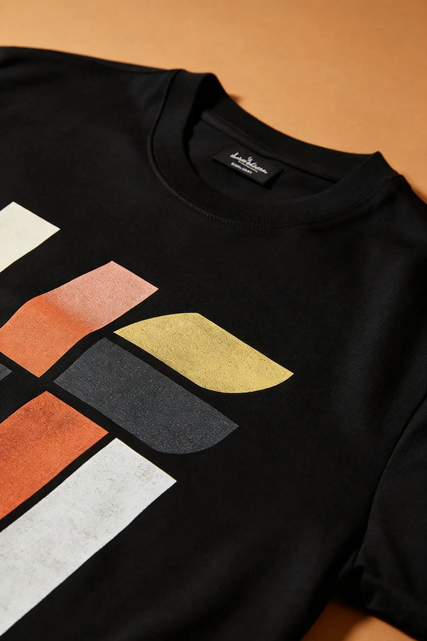 Printed Graphic T-Shirt - Black - image 6