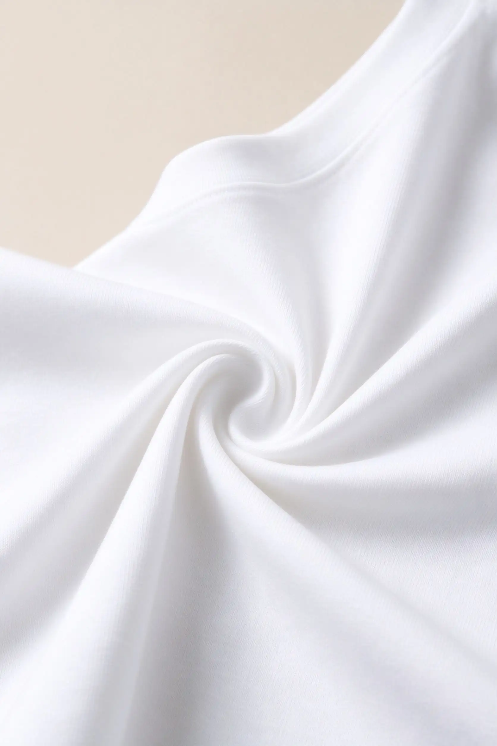 White Fitted T-Shirt - Premium - image 5