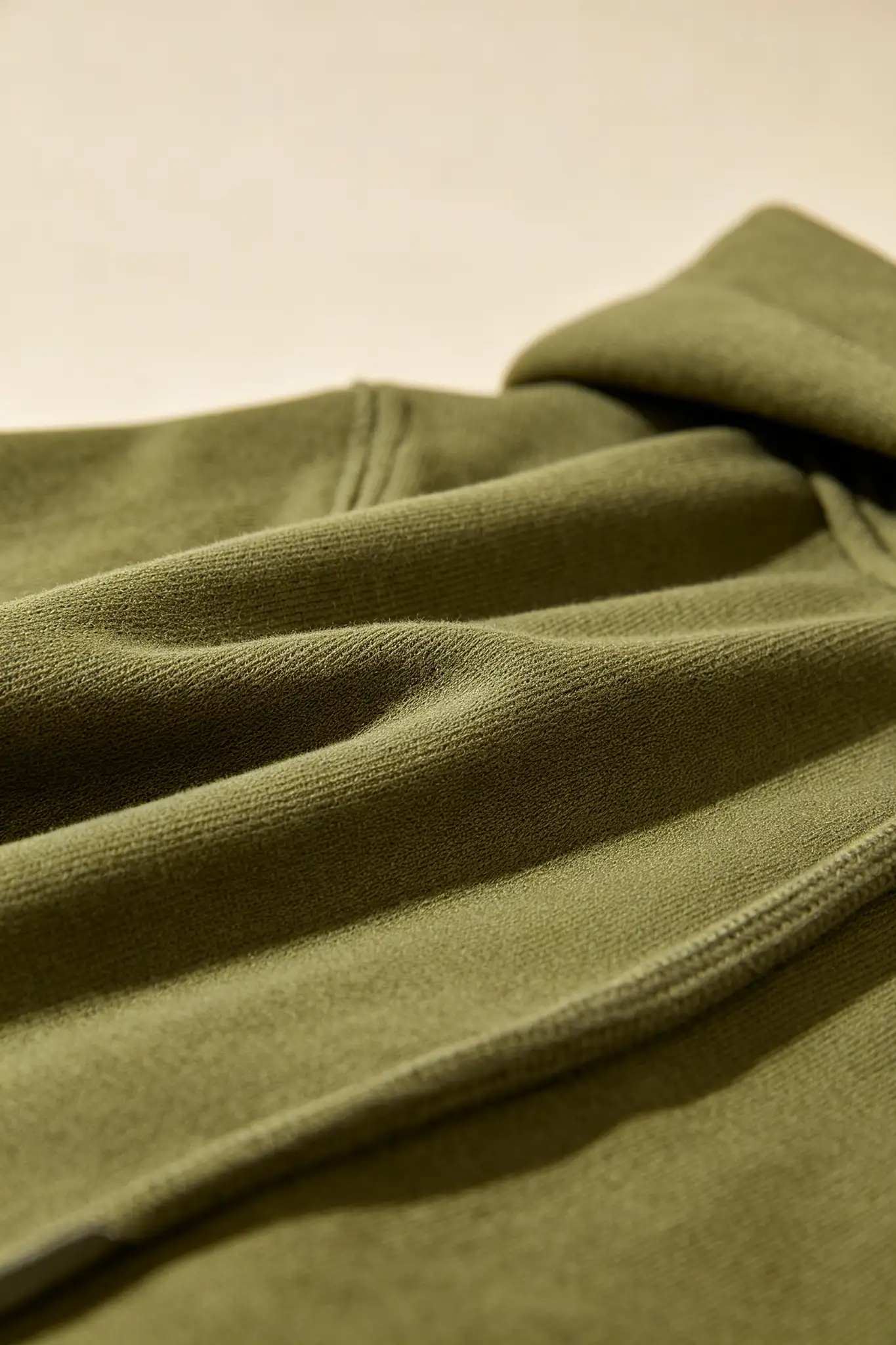Olive Green Relaxed Hoodie - image 5