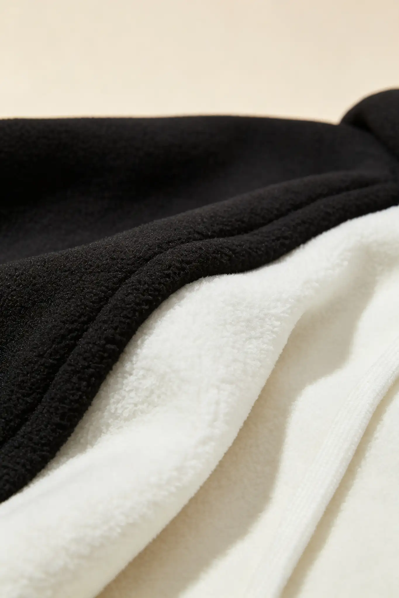 Black & White Colourblock Hoodie - image 5