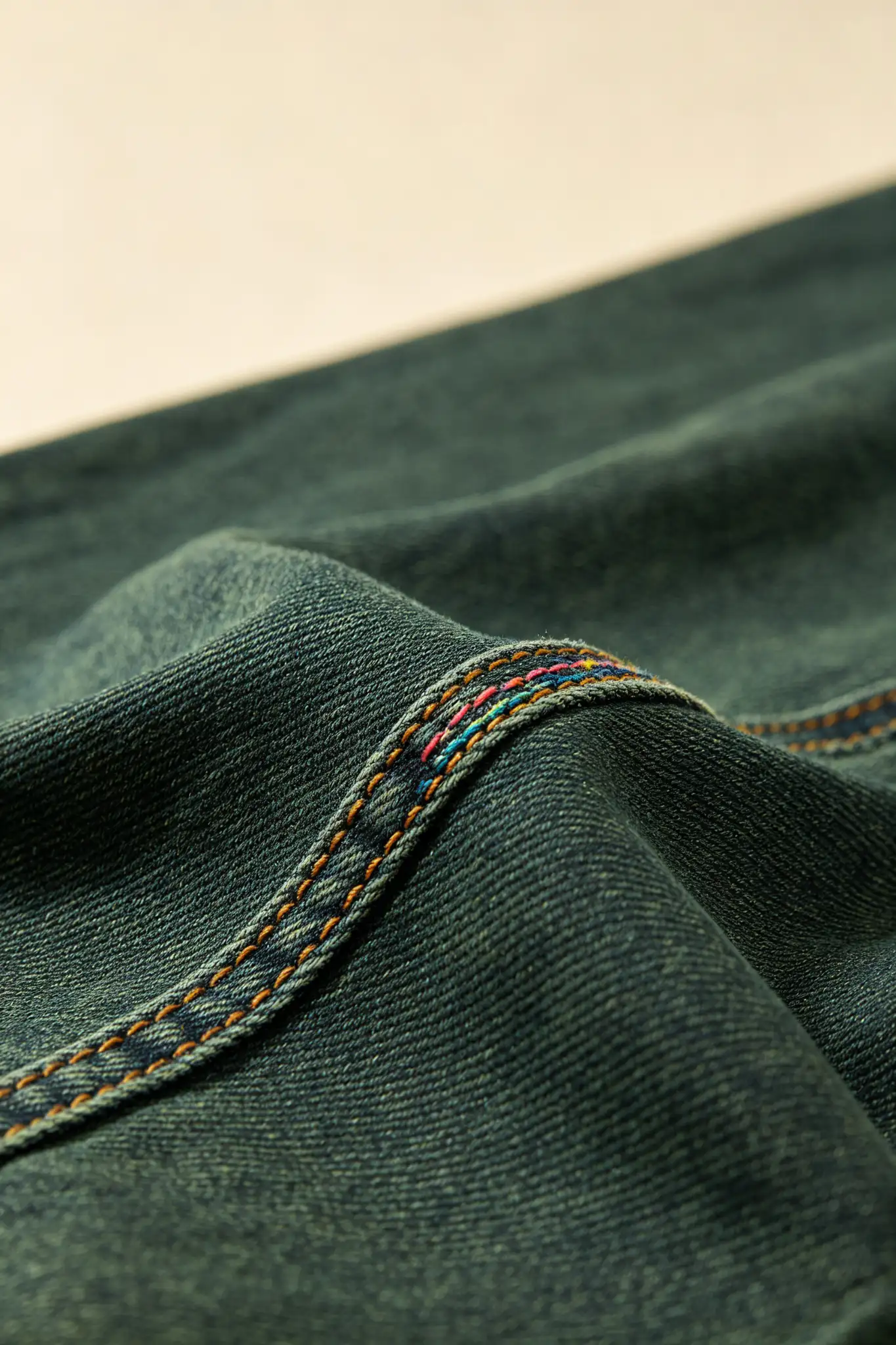Dark Green Coloured Jeans - image 5