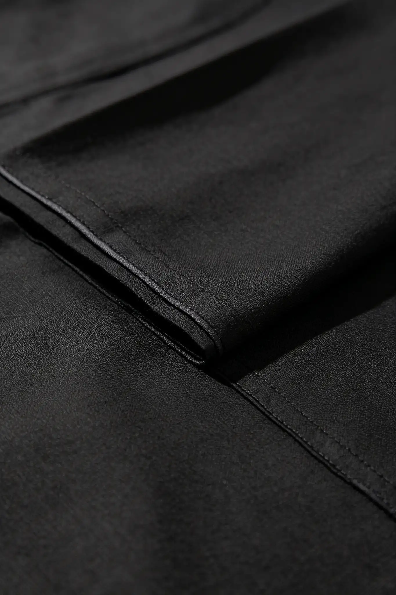 Black Pathani Style Cotton Kurta - Slim Fit - image 5