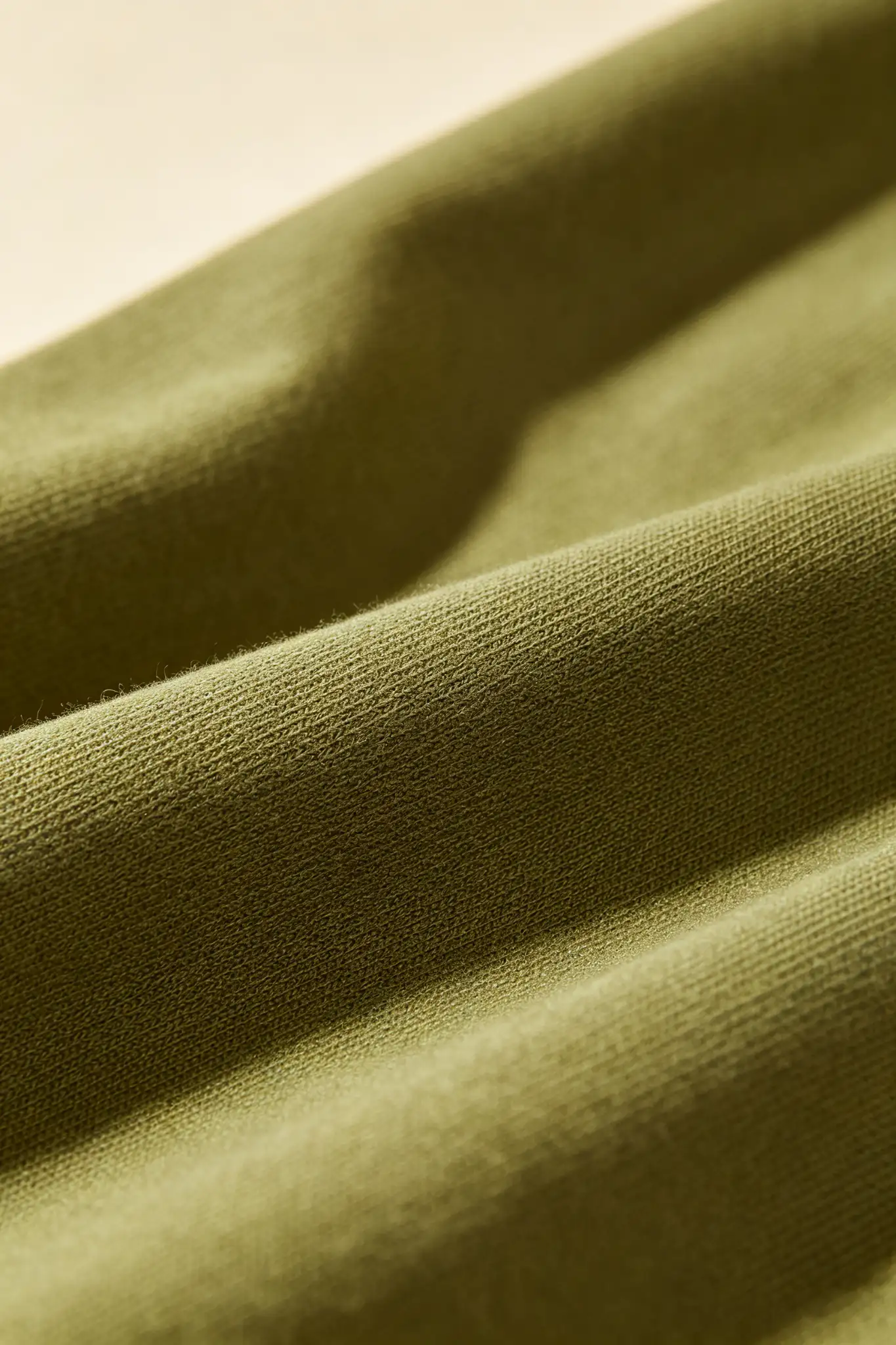 Olive Green Solid Polo - Casual - image 5