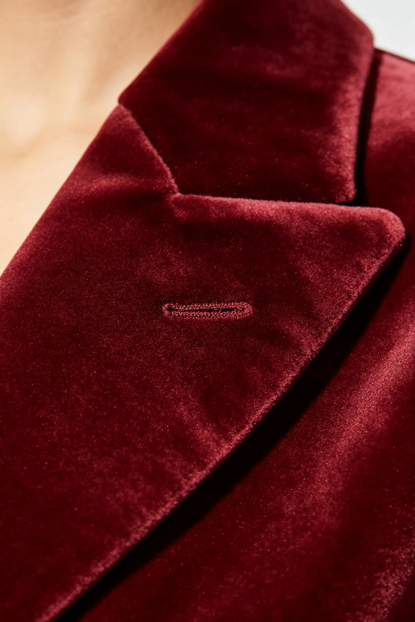 Maroon Velvet Blazer - Festive - image 5