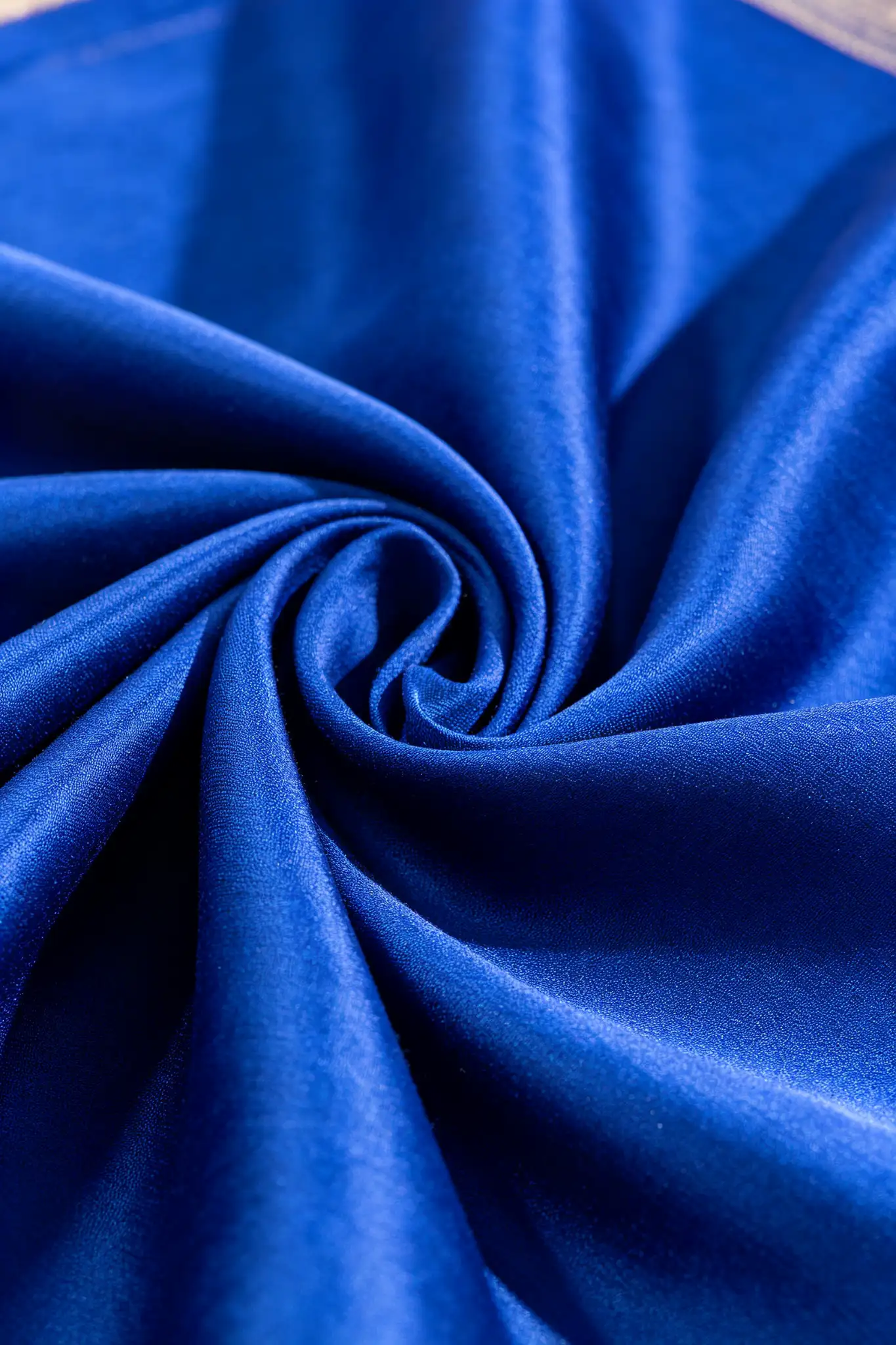 Royal Blue Silk Blend Lungi - Premium - image 5