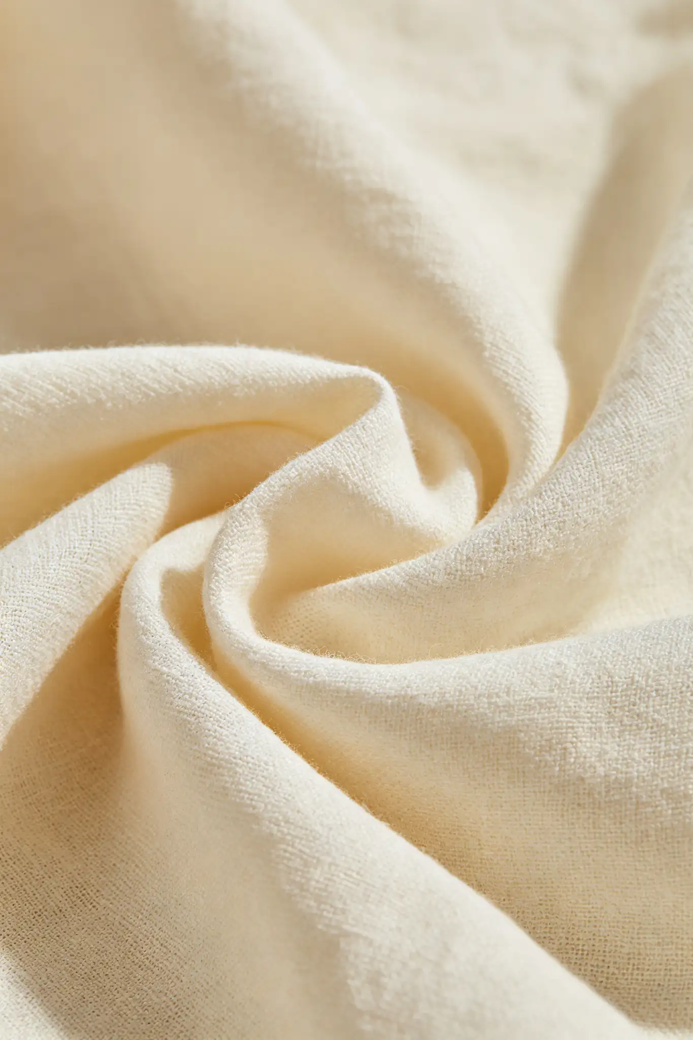 Ivory White Pure Linen Dhoti - Summer - image 6