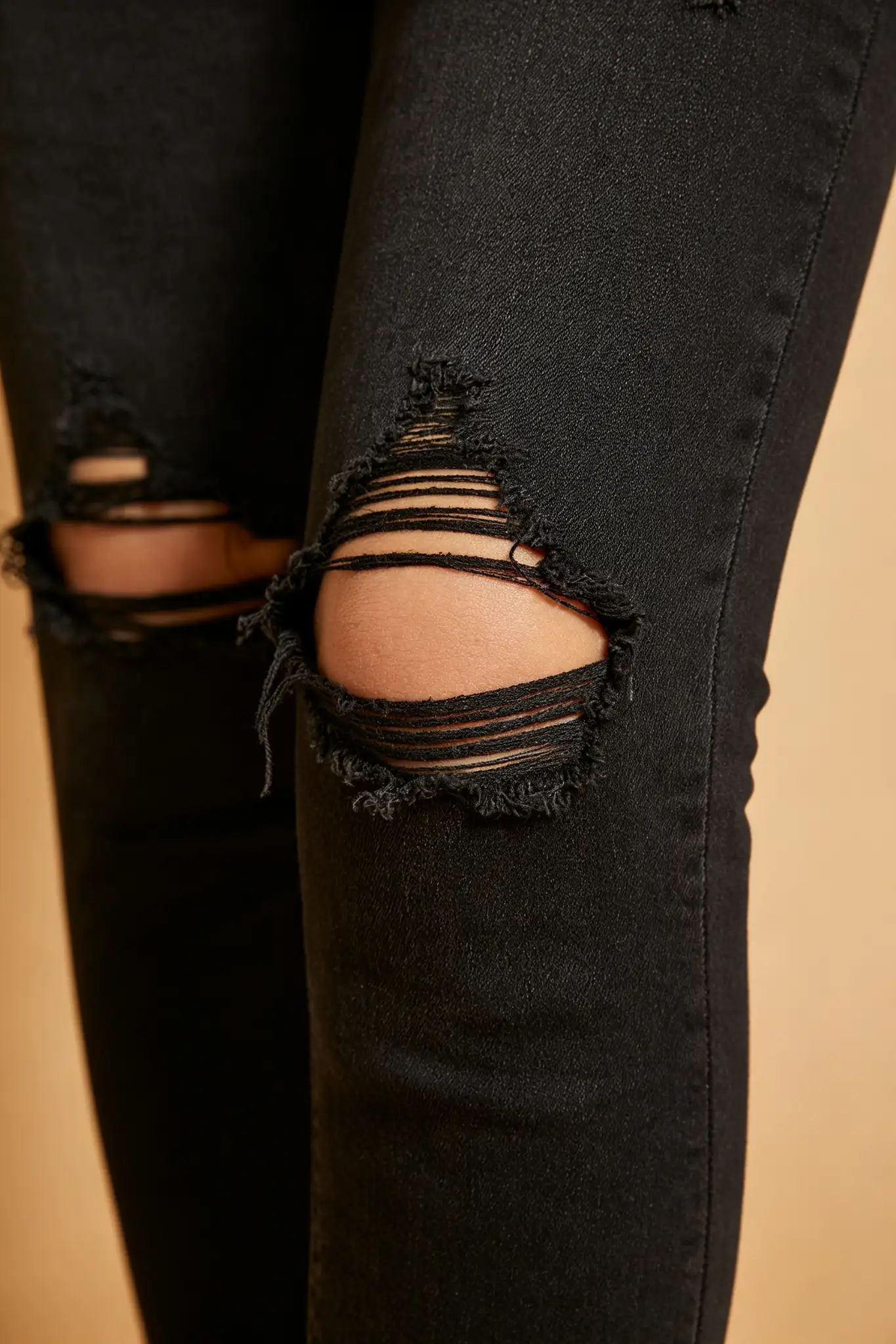 Black Ripped Skinny Jeans - image 6
