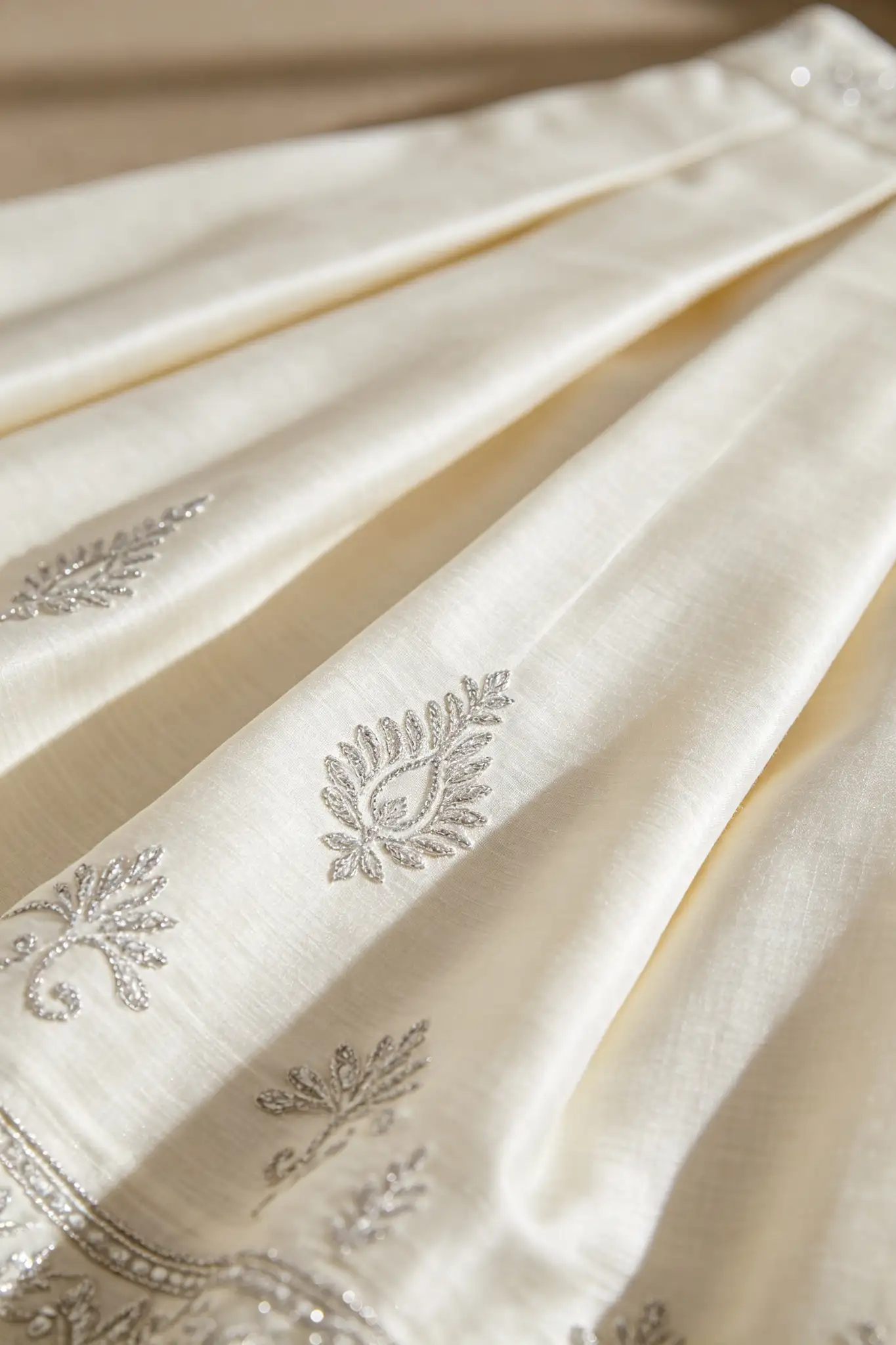 Ivory White Lehenga - Minimal - image 5