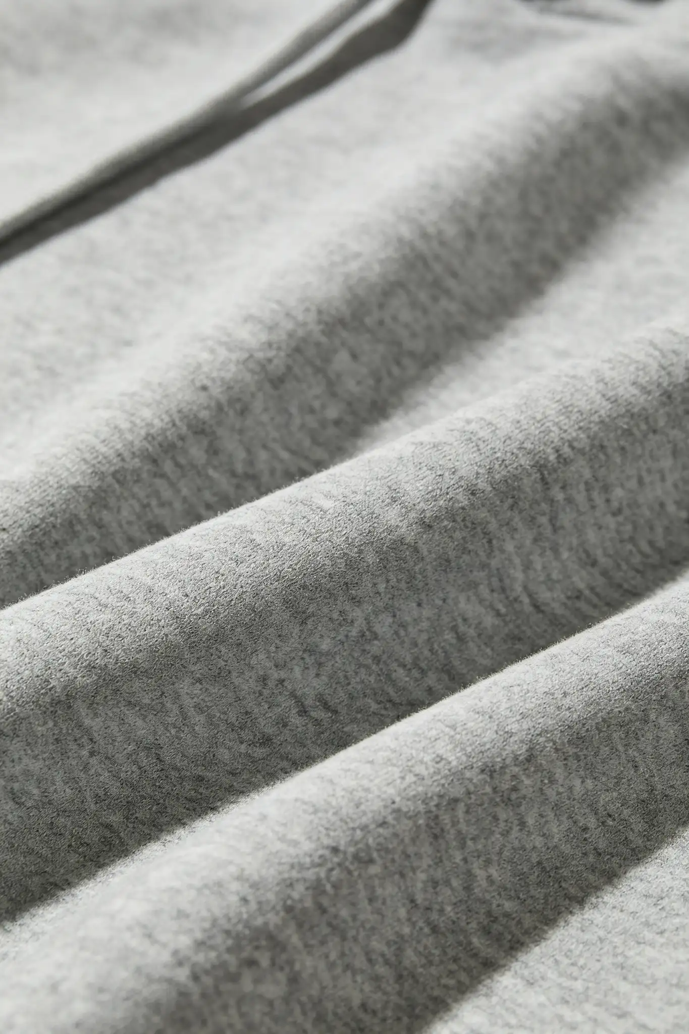 Grey Melange Hoodie - Slim Fit - image 5
