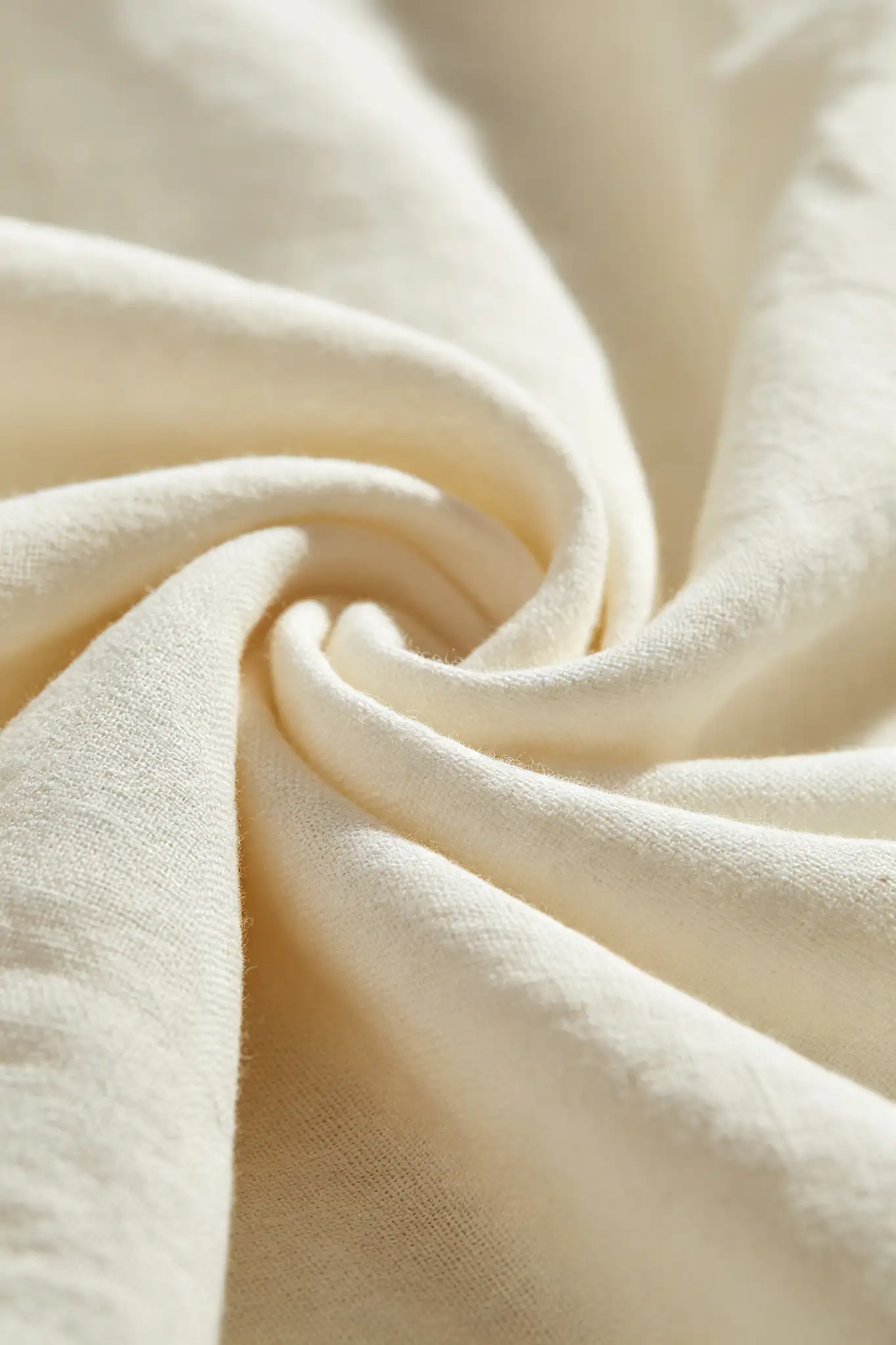 Ivory White Pure Linen Dhoti - Summer - image 5