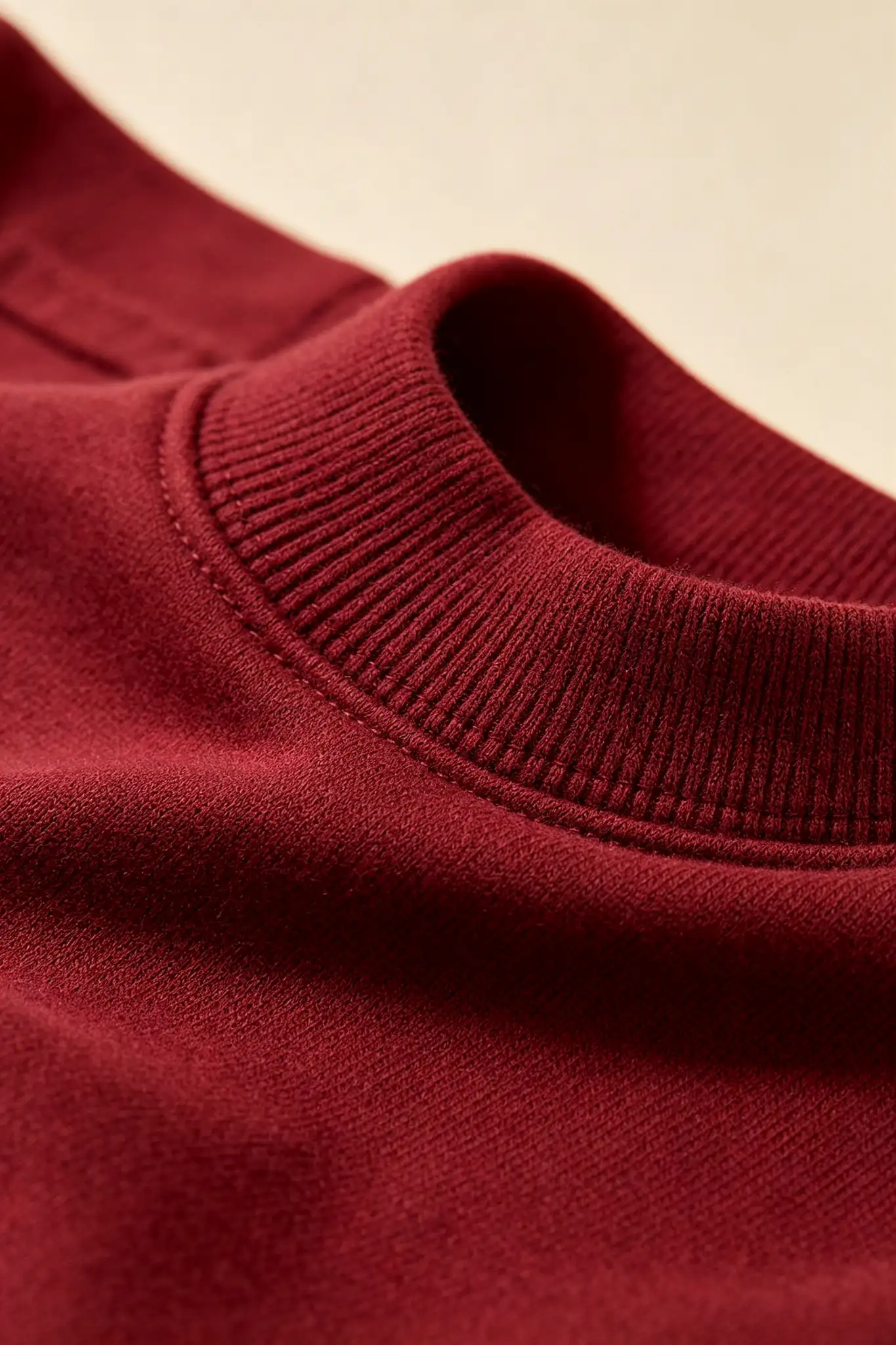 Maroon V-Neck T-Shirt - Slim Fit - image 5