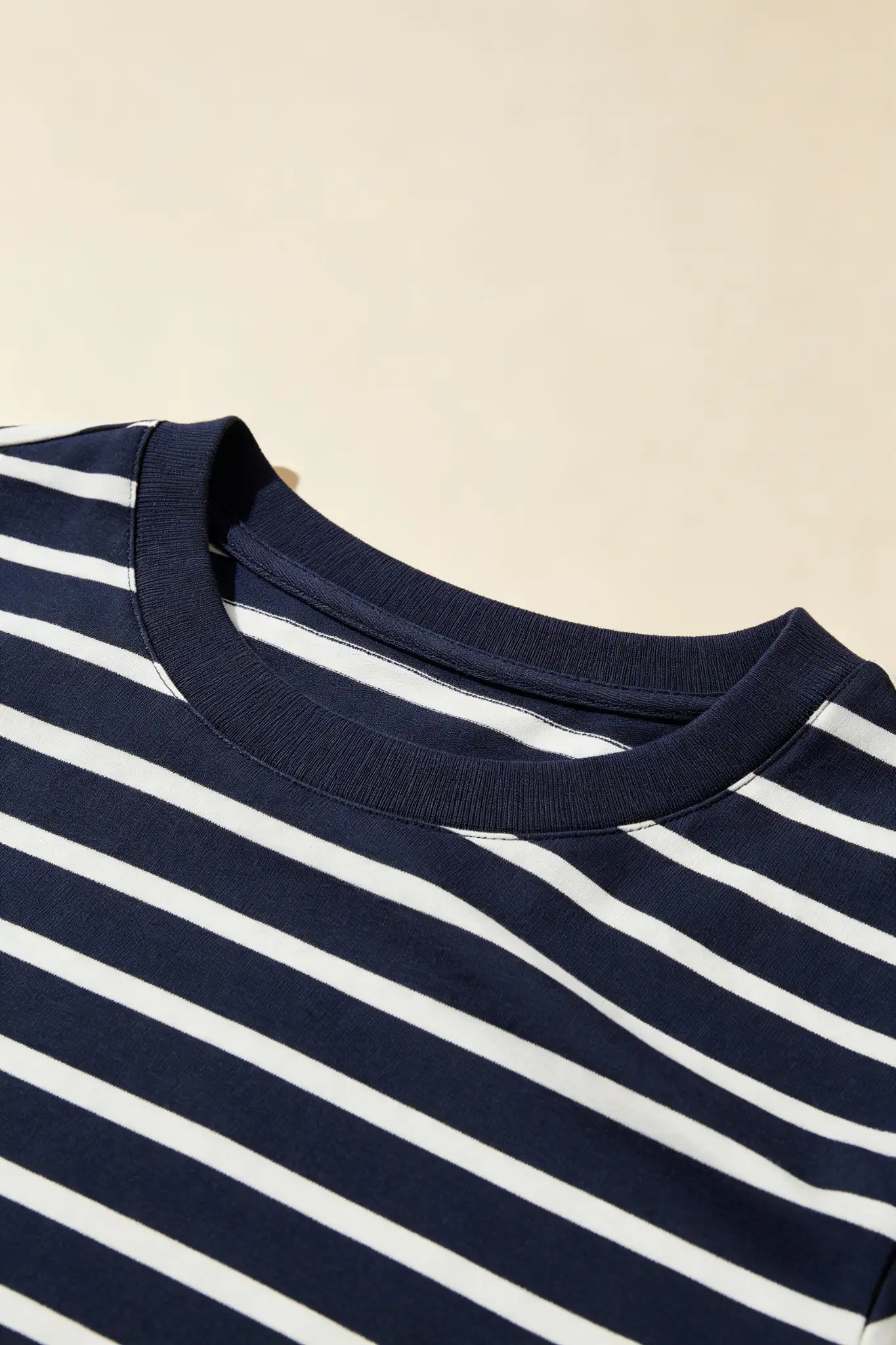 Striped Top - Navy & White - image 6