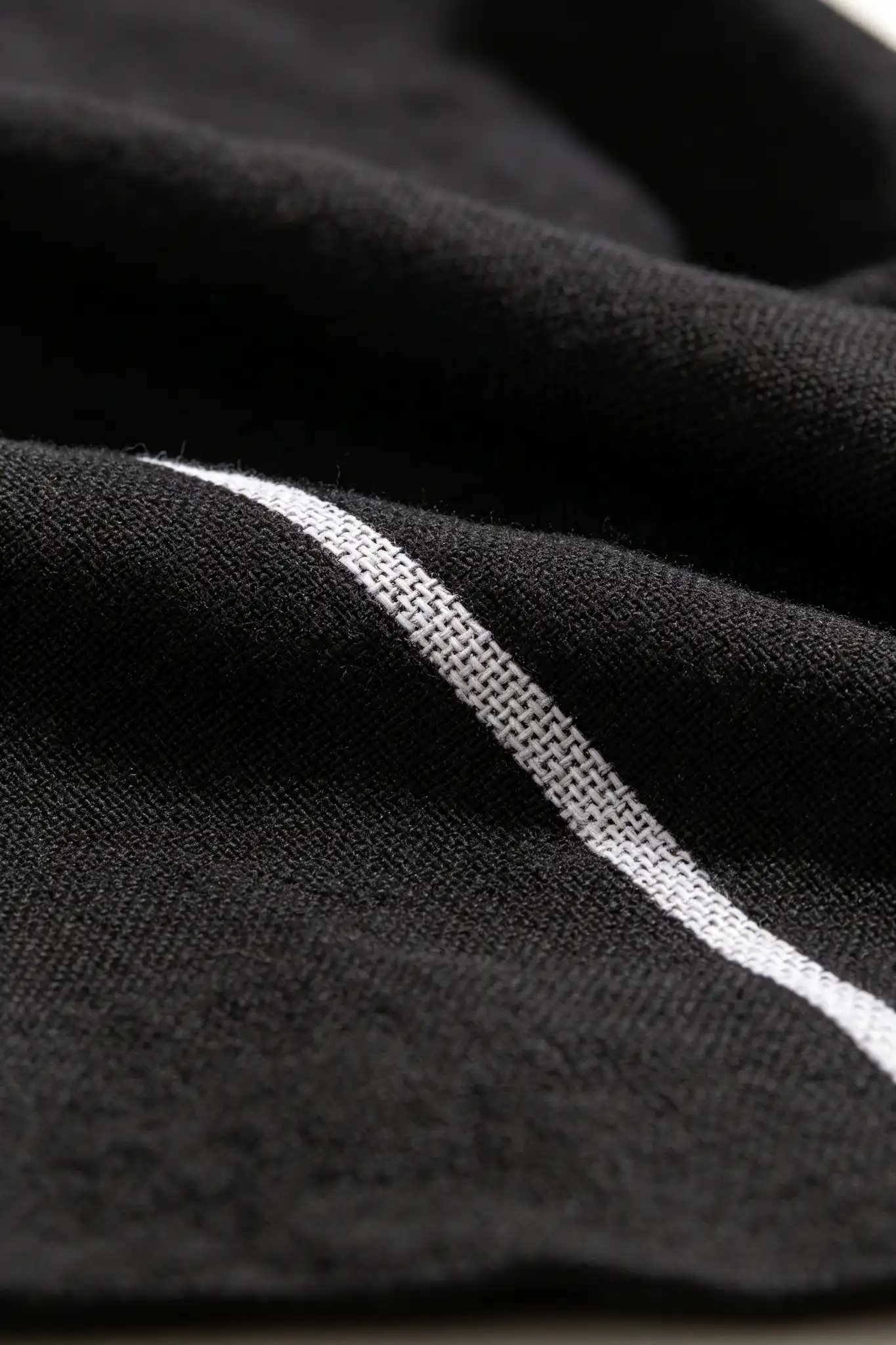 Black Woven Cotton Lungi - Formal Homewear - image 5