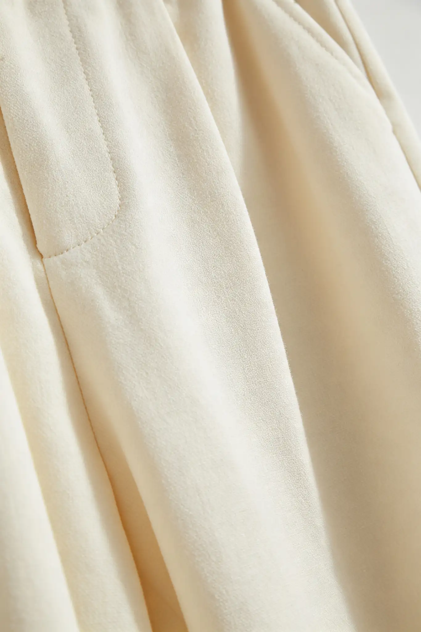 Cream Wide Leg Pants - image 5