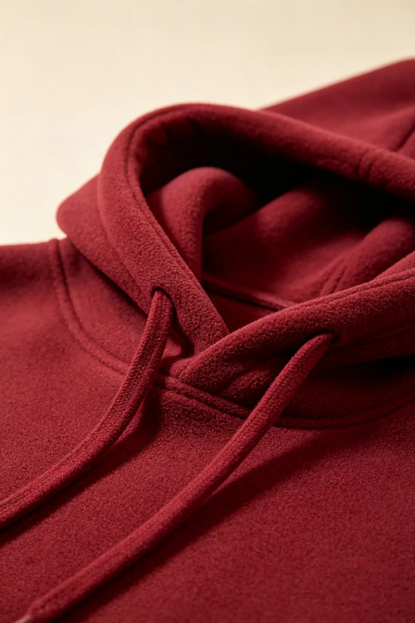 Wine Red Graphic Hoodie - image 5