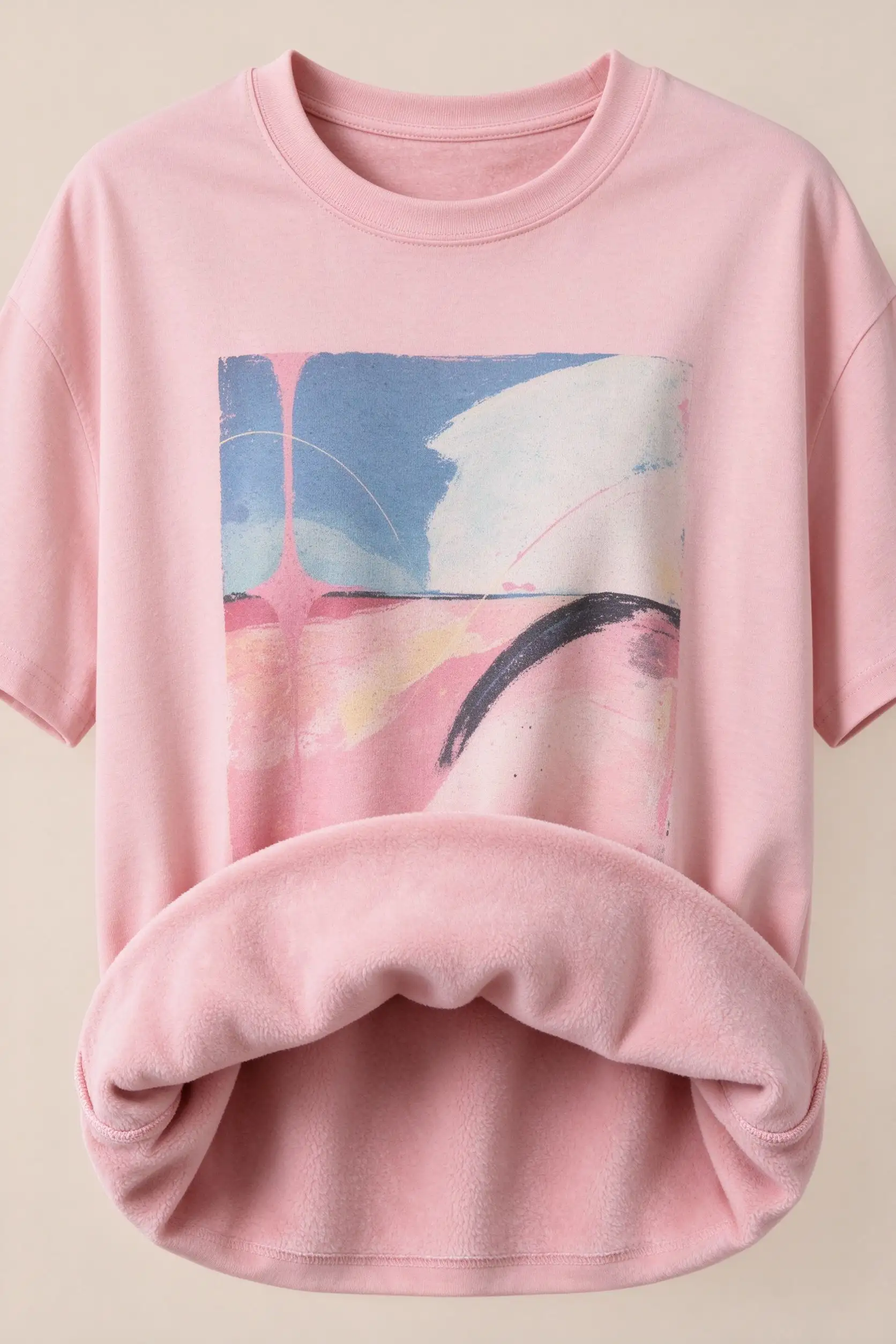 Pink Oversized T-Shirt - Graphic - image 6