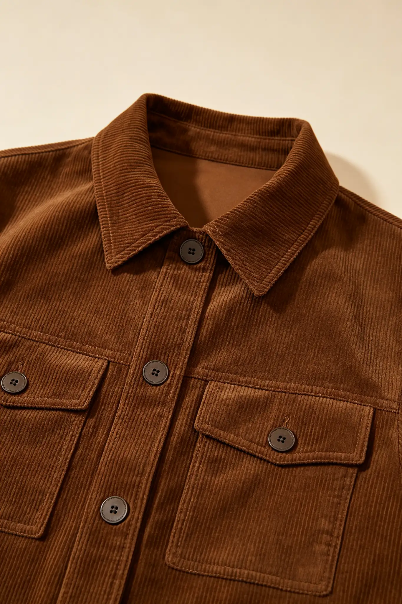 Brown Corduroy Jacket - Casual - image 6