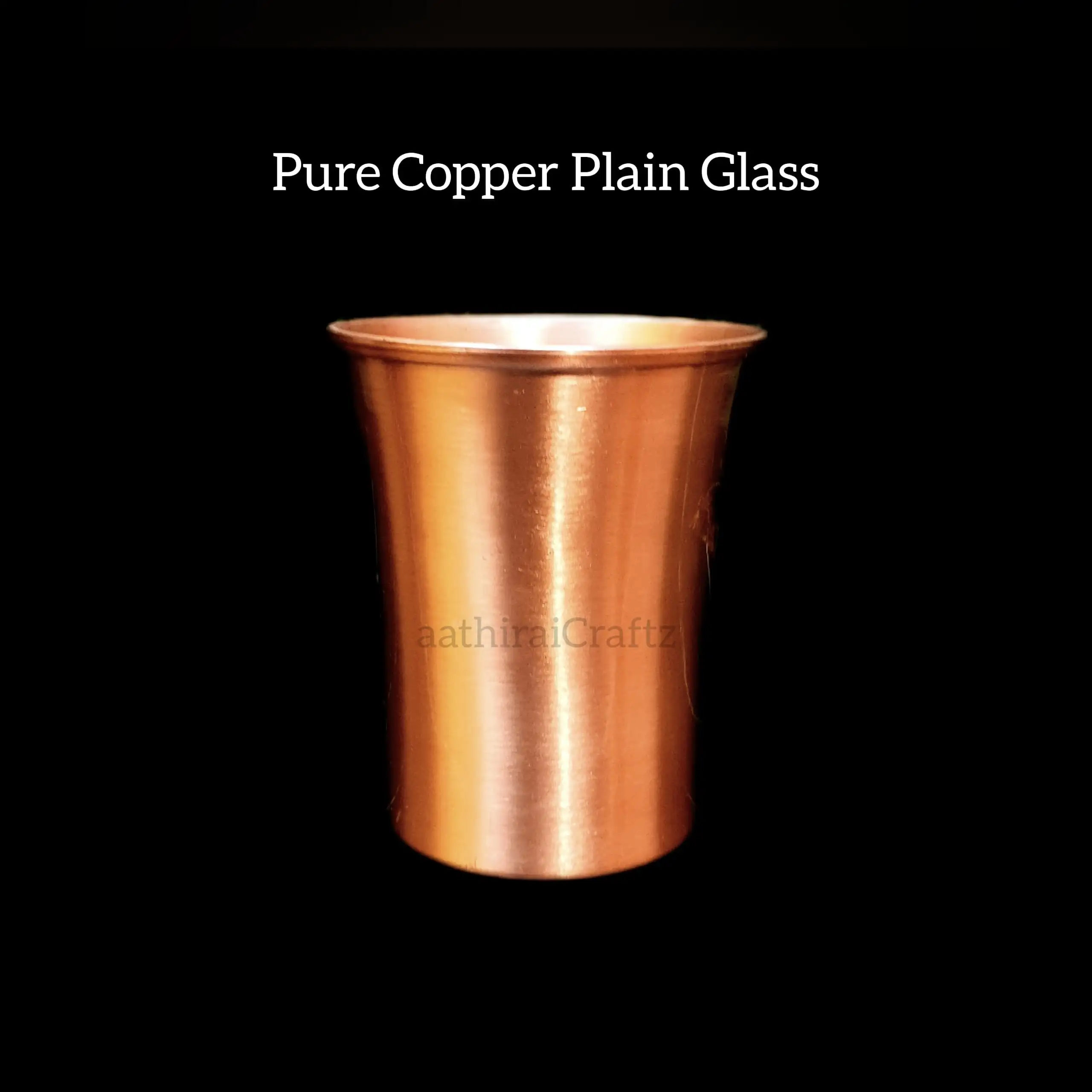 Pure Copper Plain Glass