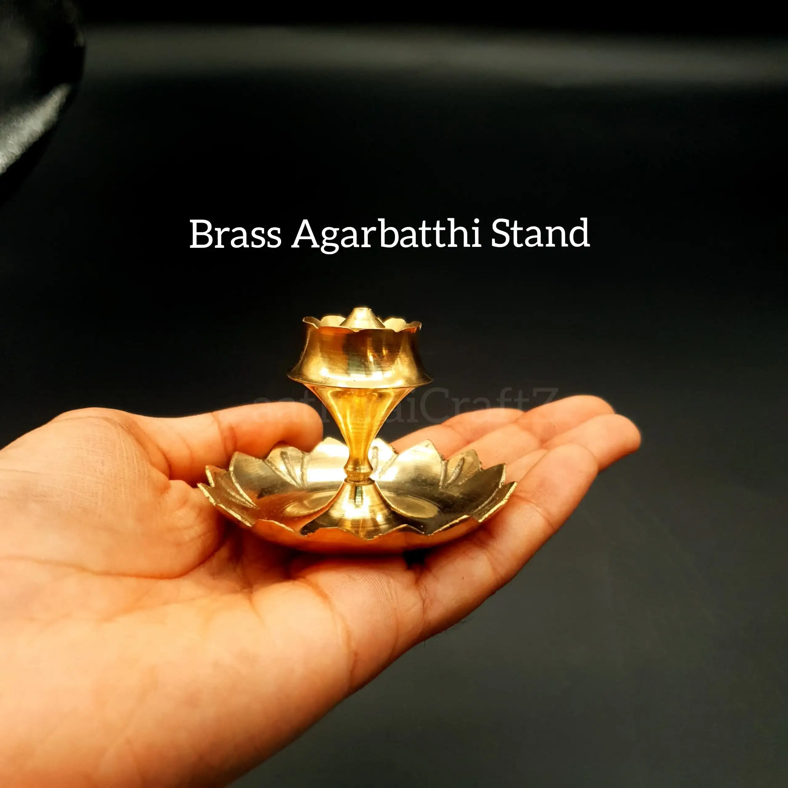 Brass Agarbatthi Stand  Incense Stick Stand - image 4