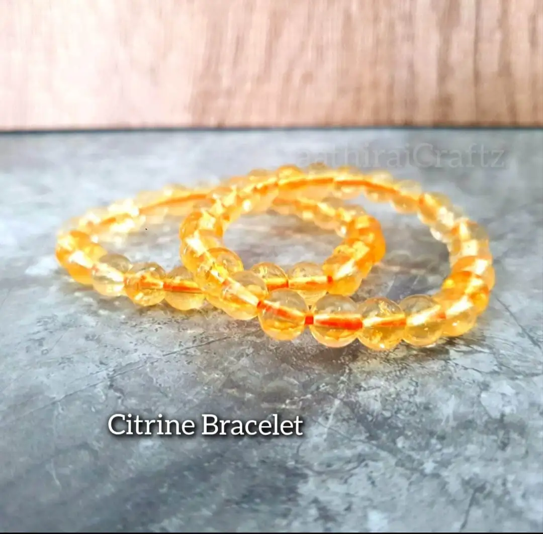 Citrine Bracelets / Original Natural Crystal Bracelet / Sunstone Bracelet - image 6