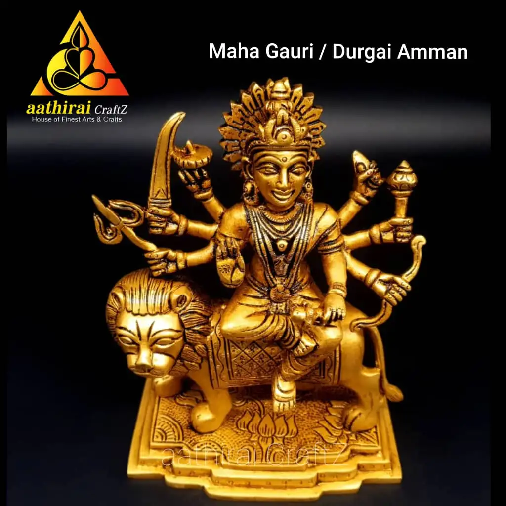 Maha Gauri / Durgai Amman / Big Durga Amma Idol - image 3