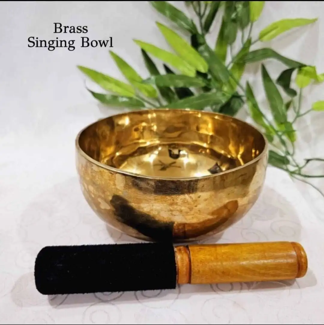 Brass Singing Bowl Set - Medium - image 4