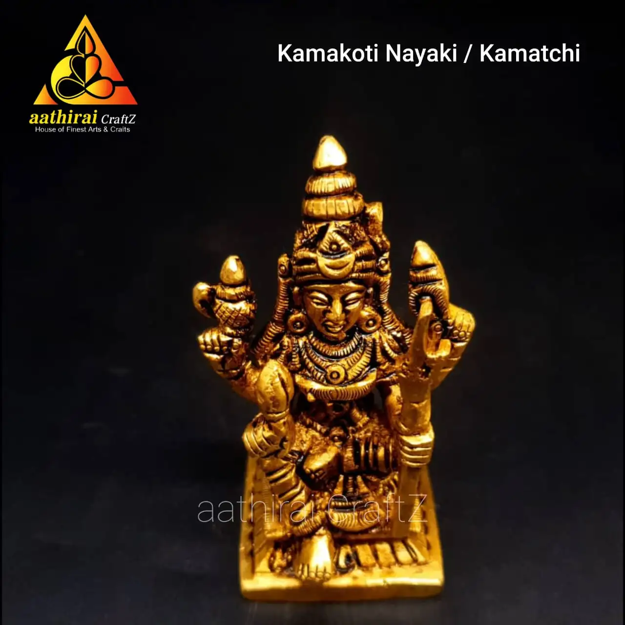 Kamakoti Nayaki / Kamatchi / Small Kamachi Amman Idol - image 3