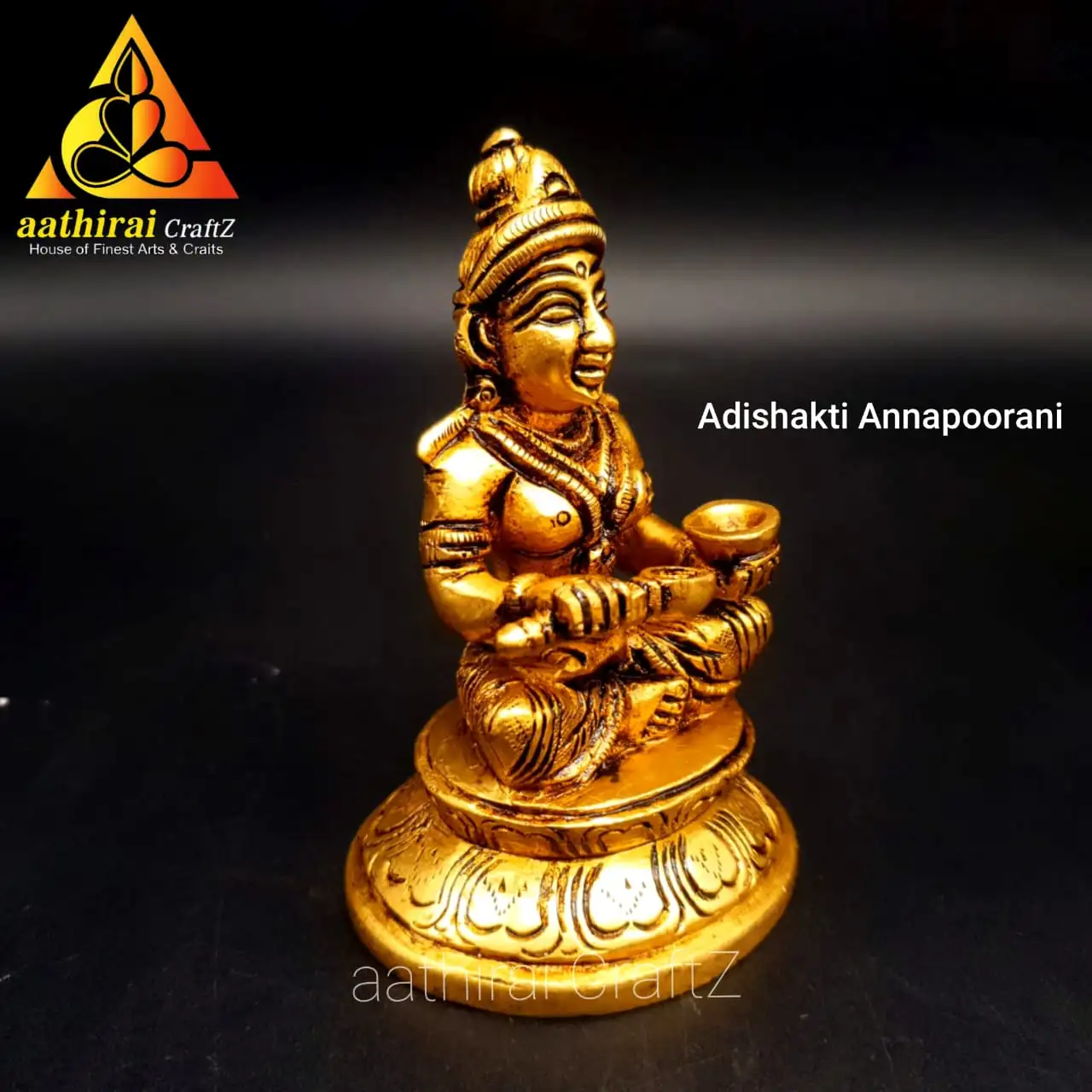 Adishakthi Annapoorani / Annapoorni Round Lotus Base - image 3