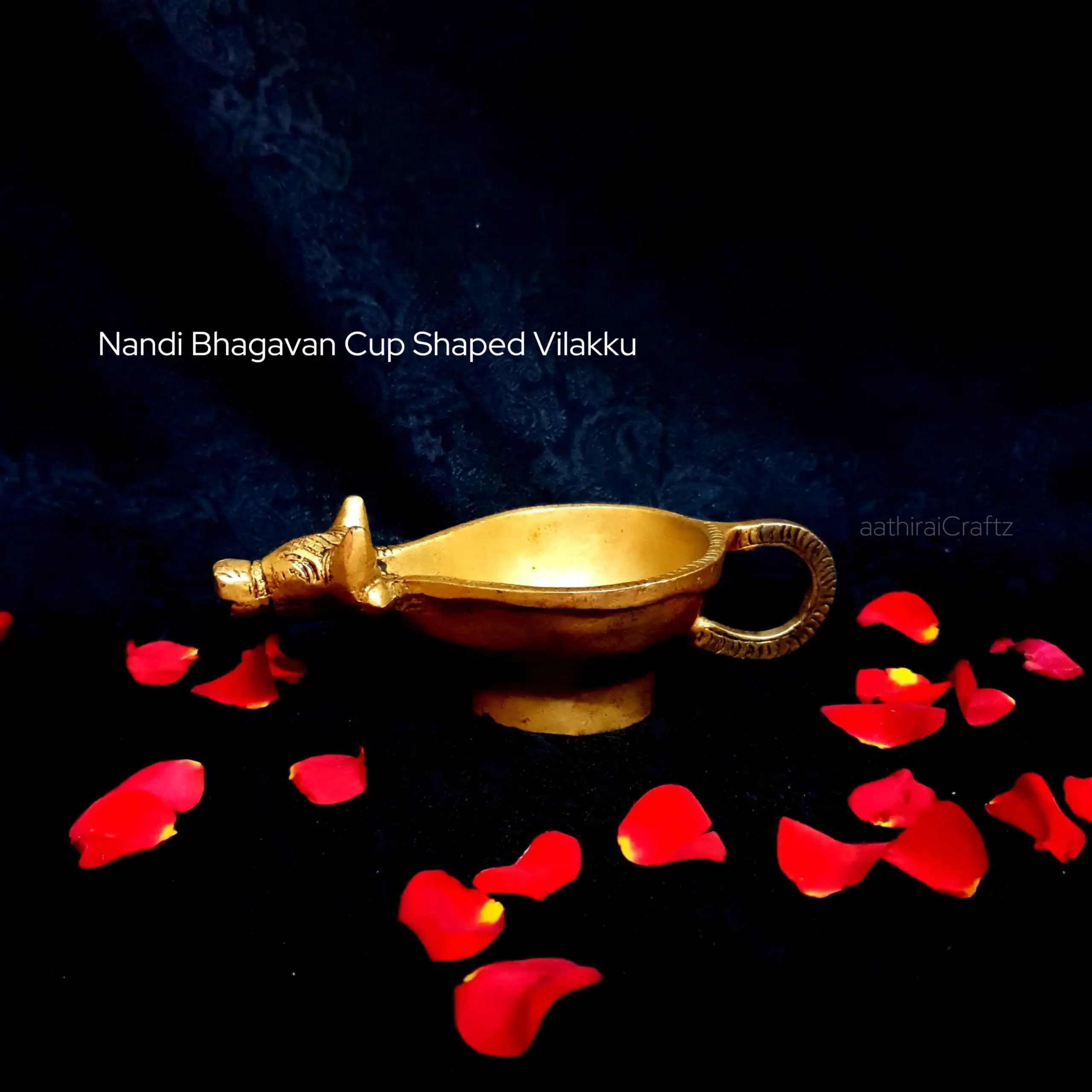 Nandhi Bhagavan Shaped Vilakku