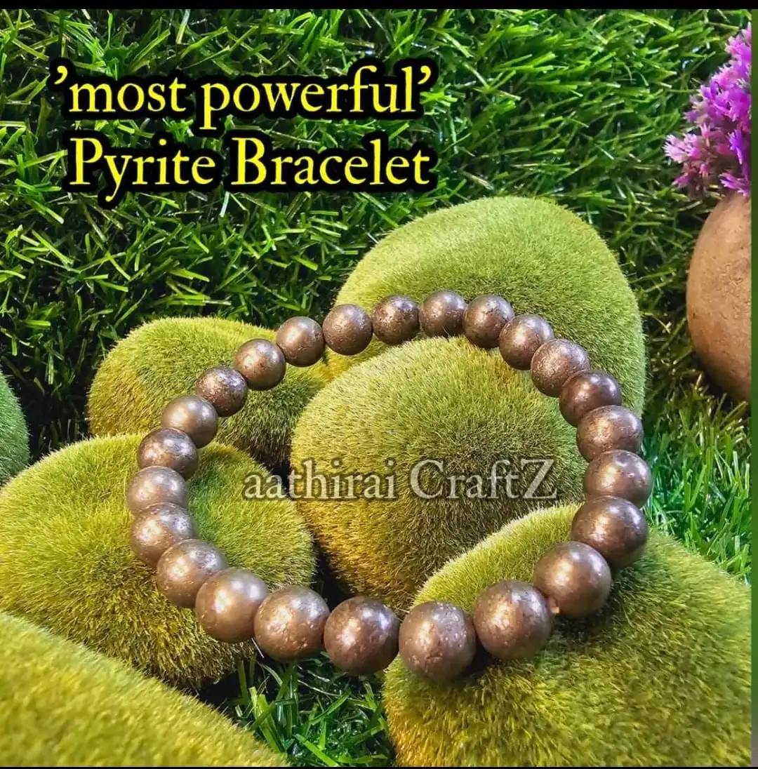 Pyrite Crystal Bracelet - image 3