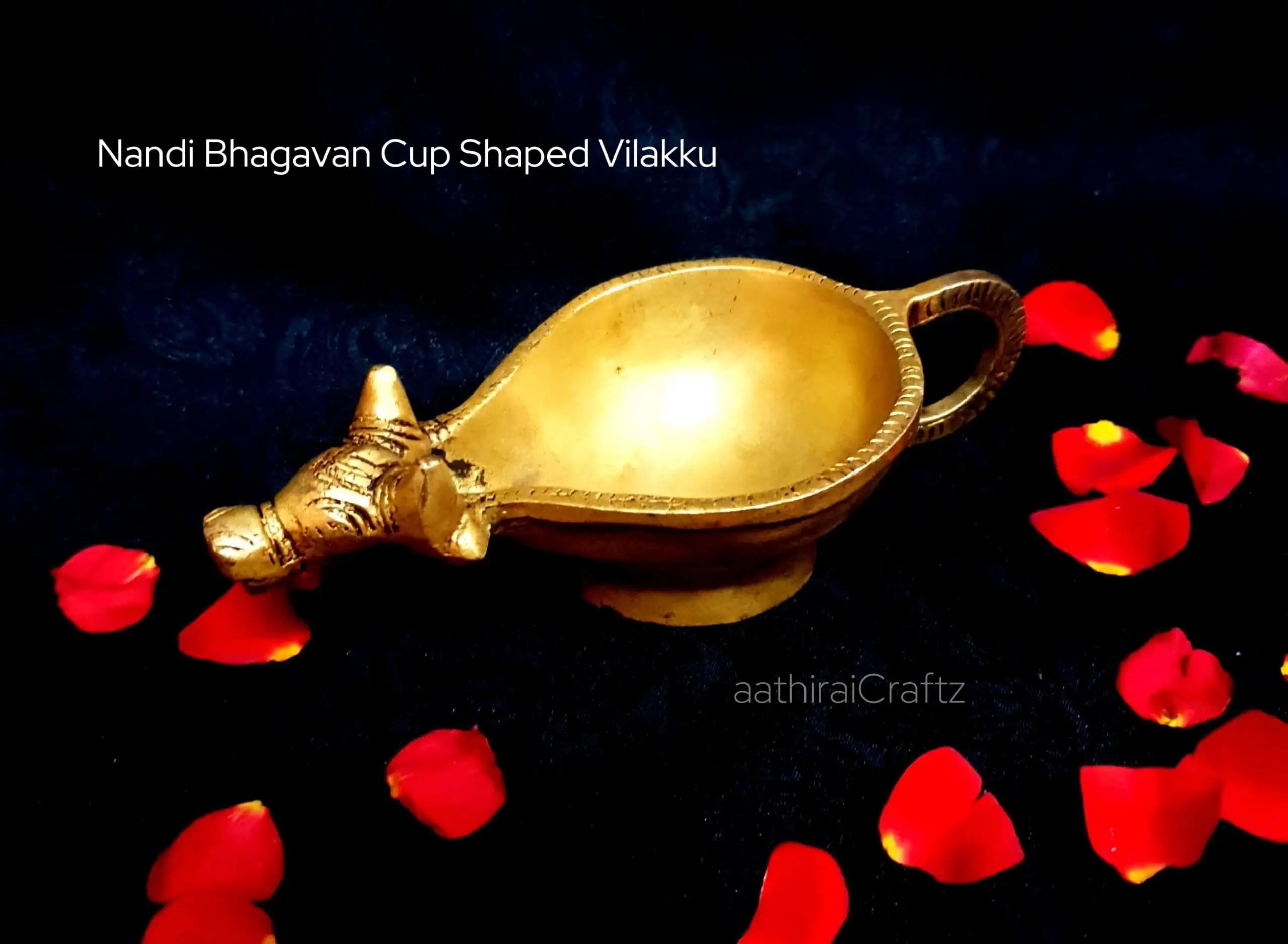 Nandhi Bhagavan Shaped Vilakku - image 2