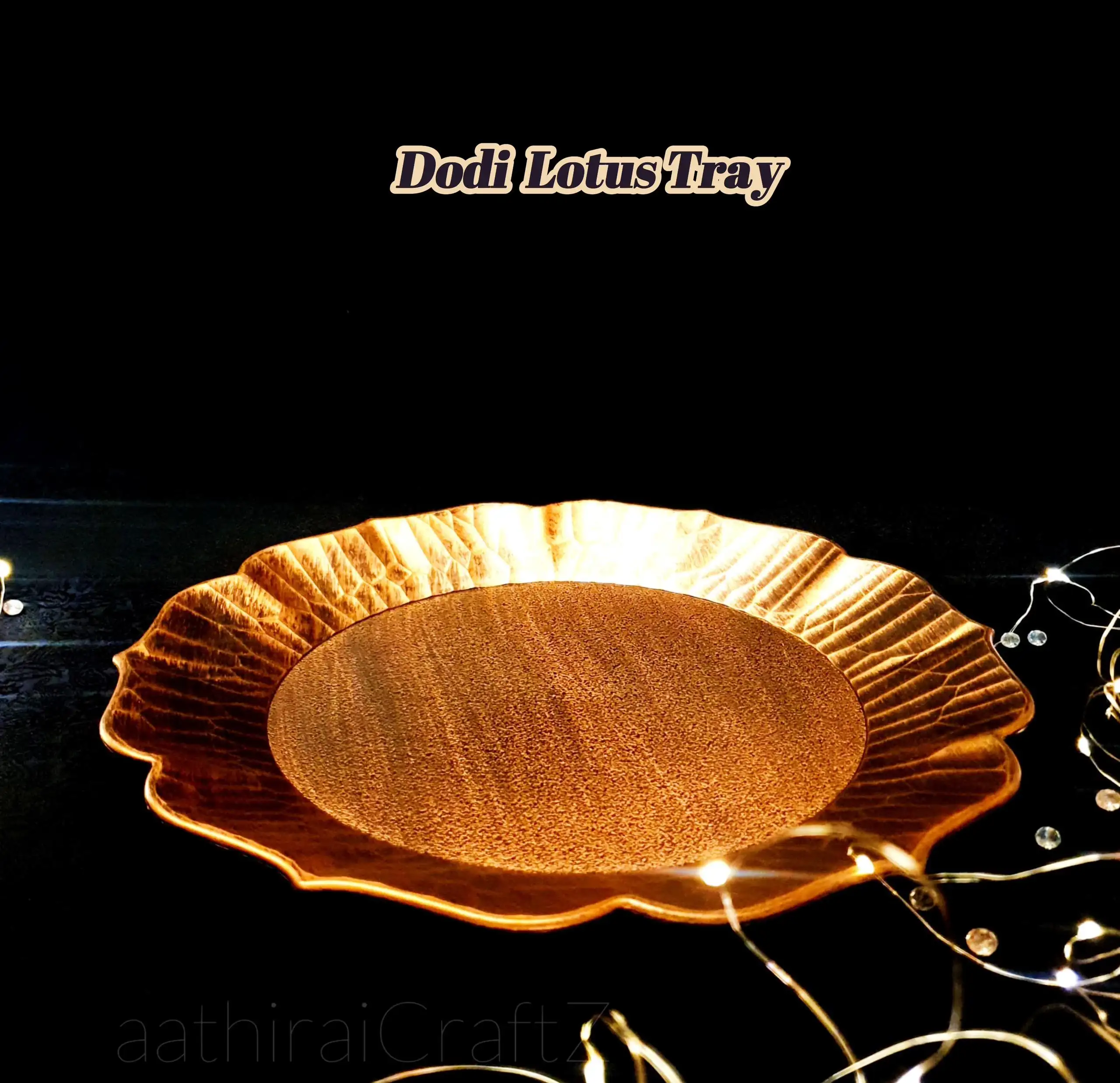 Dodi Lotus Pooja/ Decorative Pooja Plates - image 3