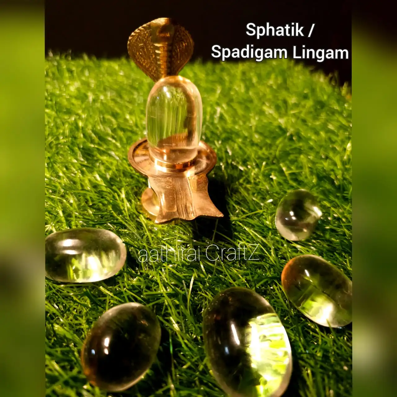 Pure Sphatik / Spadiga Lingam - Large - image 2
