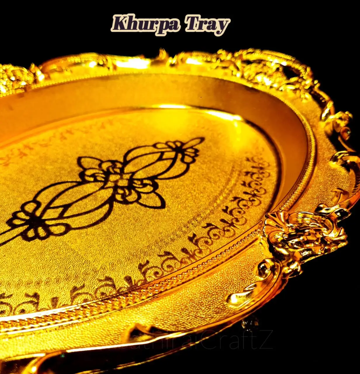Khurpa Pooja / Decorative Pooja Plates - Small